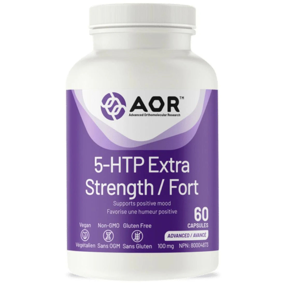 AOR 5-HTP Extra Strength 100mg Capsules, Supports Mood, Boosts Serotonin, Improves Sleep - Image 3