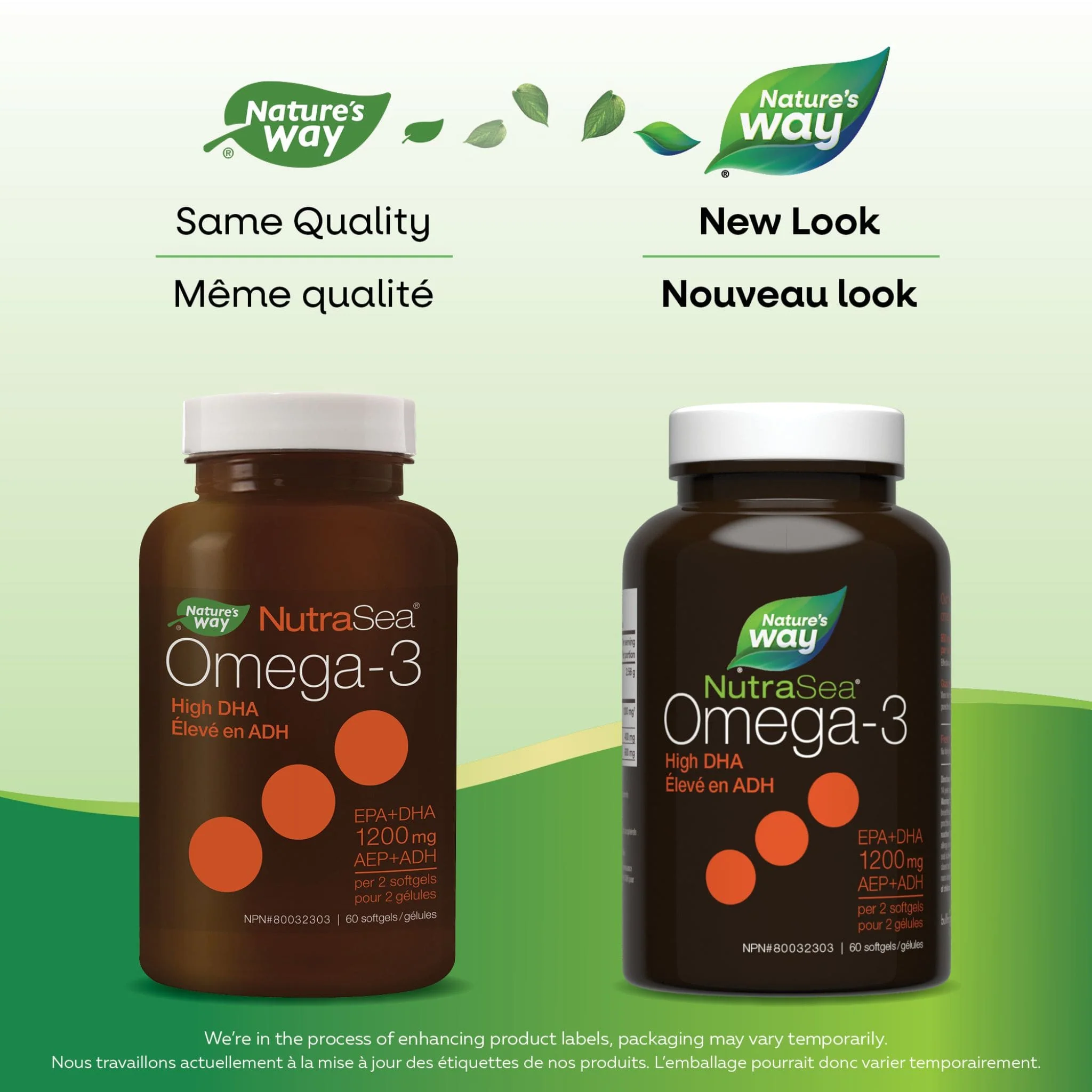 NutraSea DHA Omega-3 High DHA, 60 Softgels - Image 6