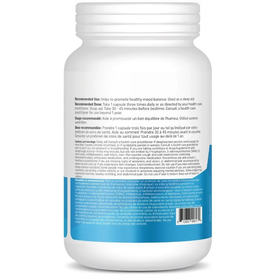 BestVitamin Best 5-HTP 50mg, 90 Vegetable Capsules - Image 3
