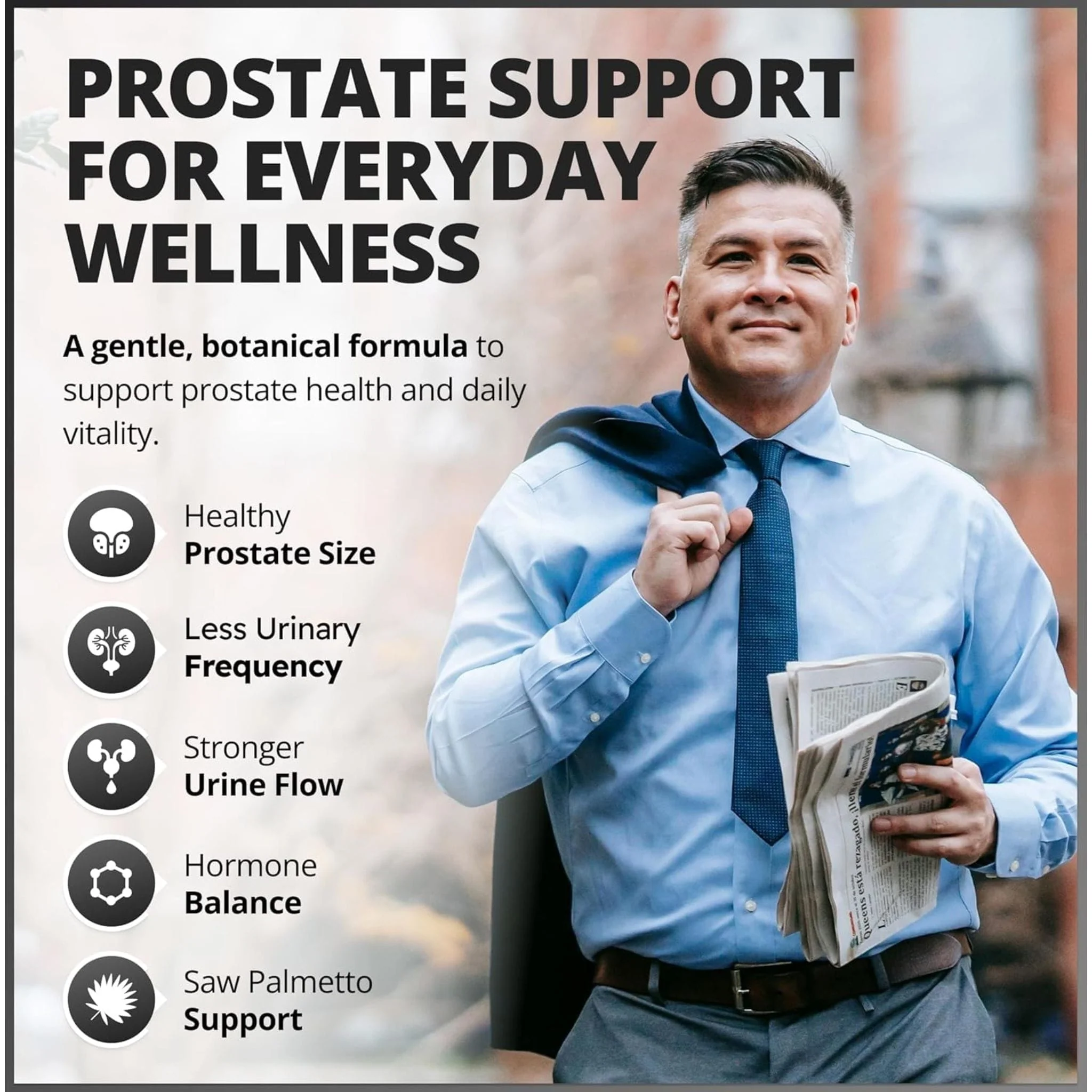CanPrev Prostate-Pro + Maca Support, 100 Vegicaps - Image 4