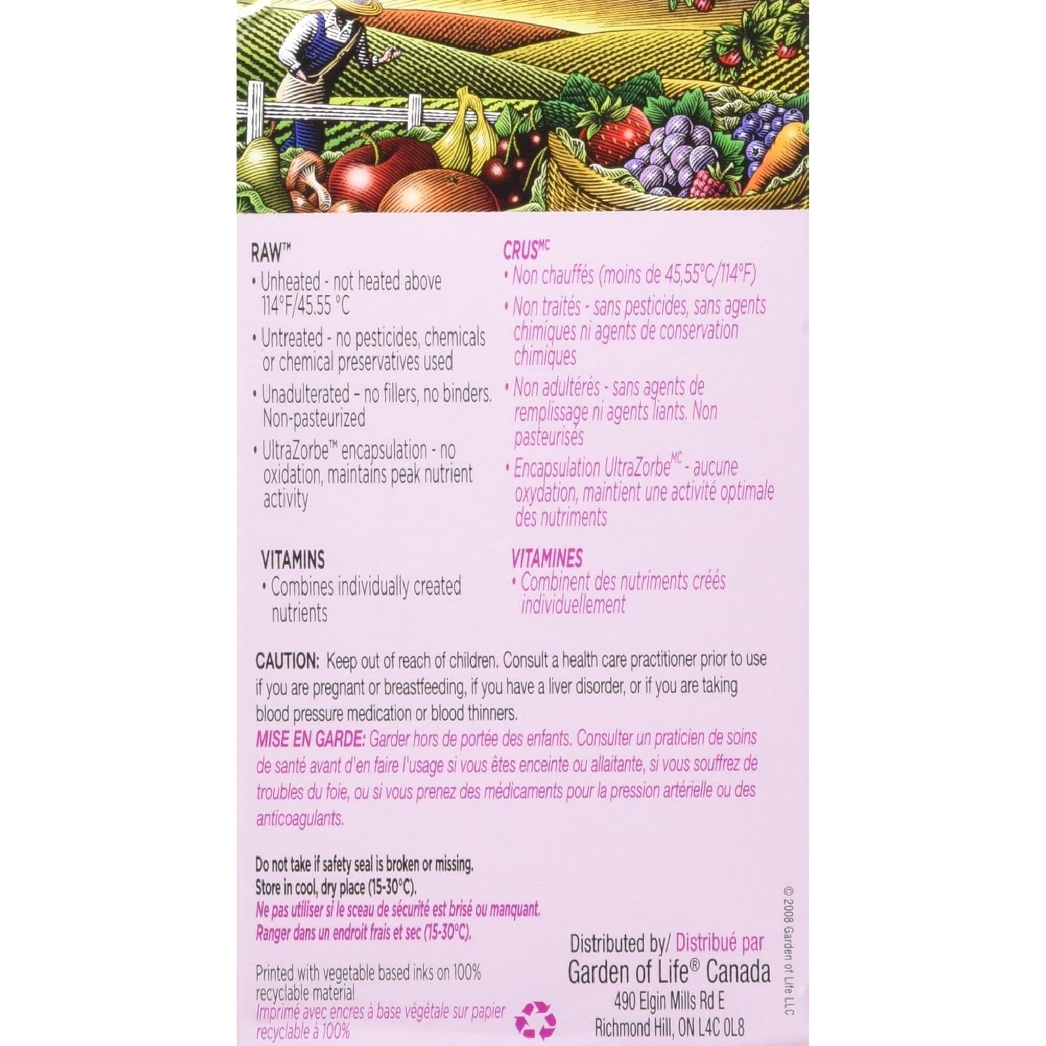 Garden of Life Vitamin Code for Women, 60 Vcaps - Image 4