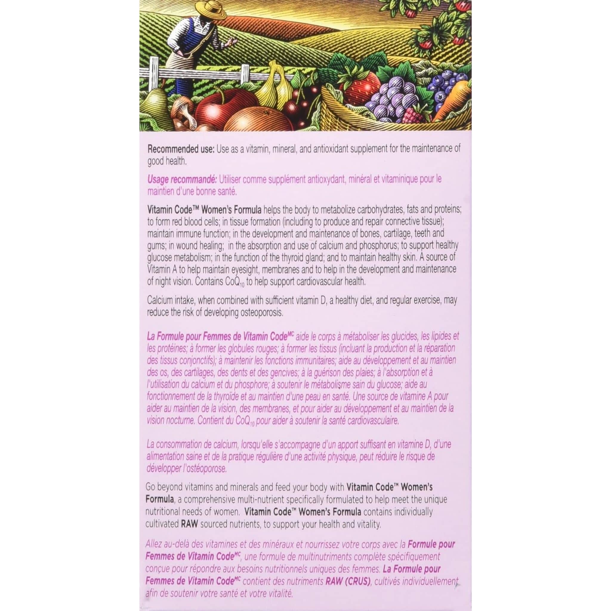 Garden of Life Vitamin Code for Women, 60 Vcaps - Image 5