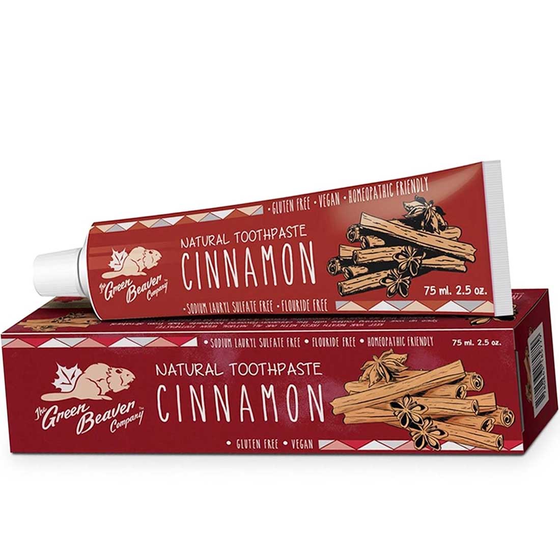 Green Beaver Natural Toothpaste, 75ml - Image 3