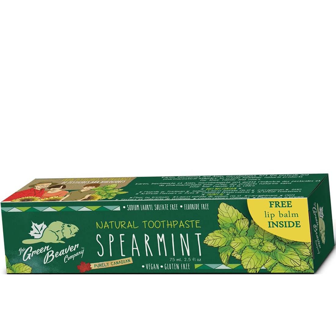 Green Beaver Natural Toothpaste, 75ml - Image 7