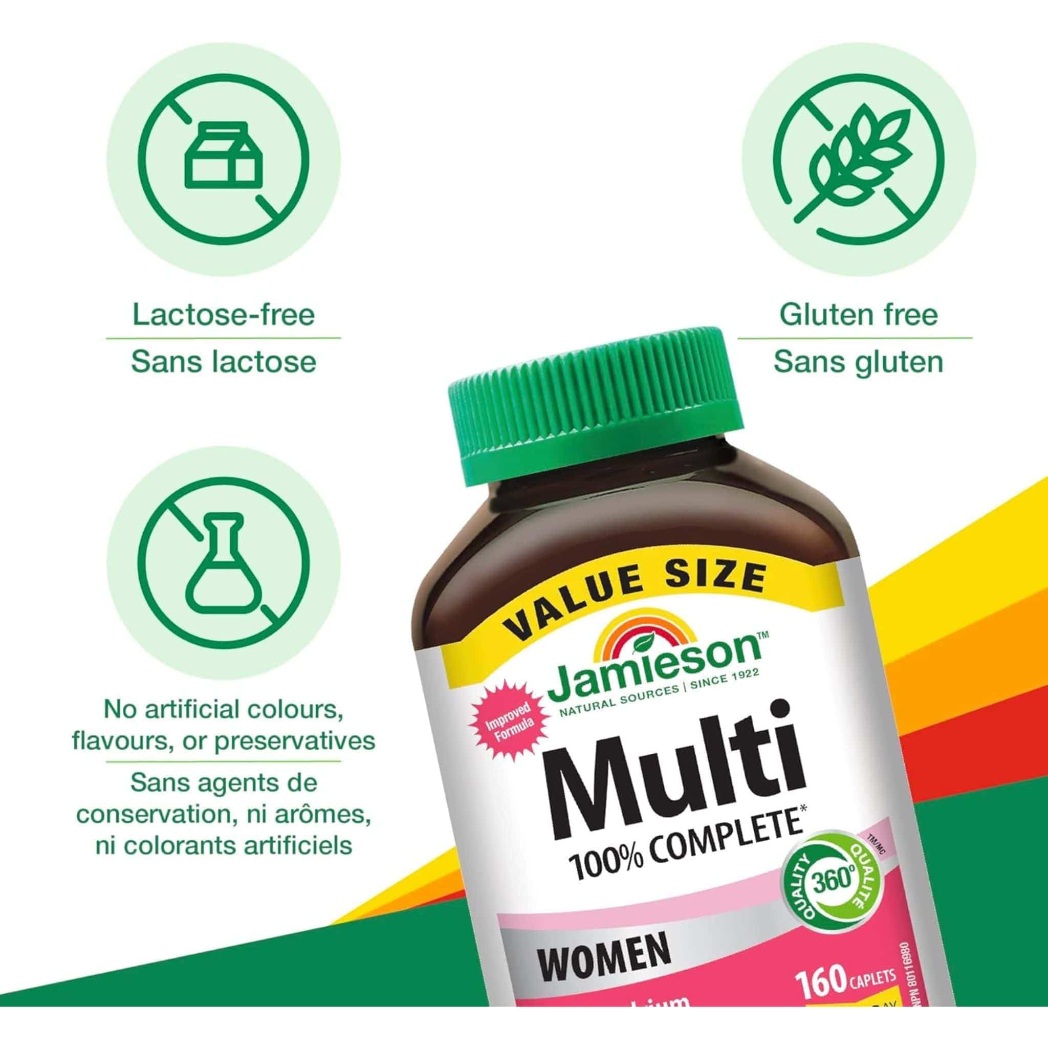 Jamieson 100% Complete Multivitamin Women's - Image 10