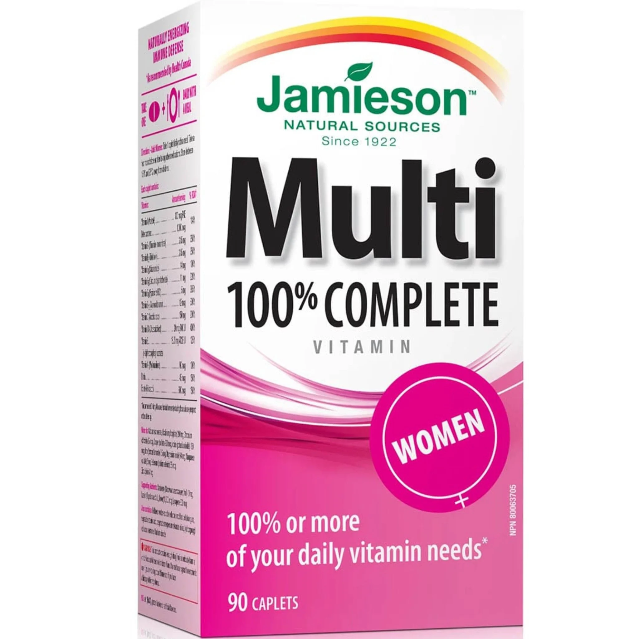 Jamieson 100% Complete Multivitamin Women's - Image 13
