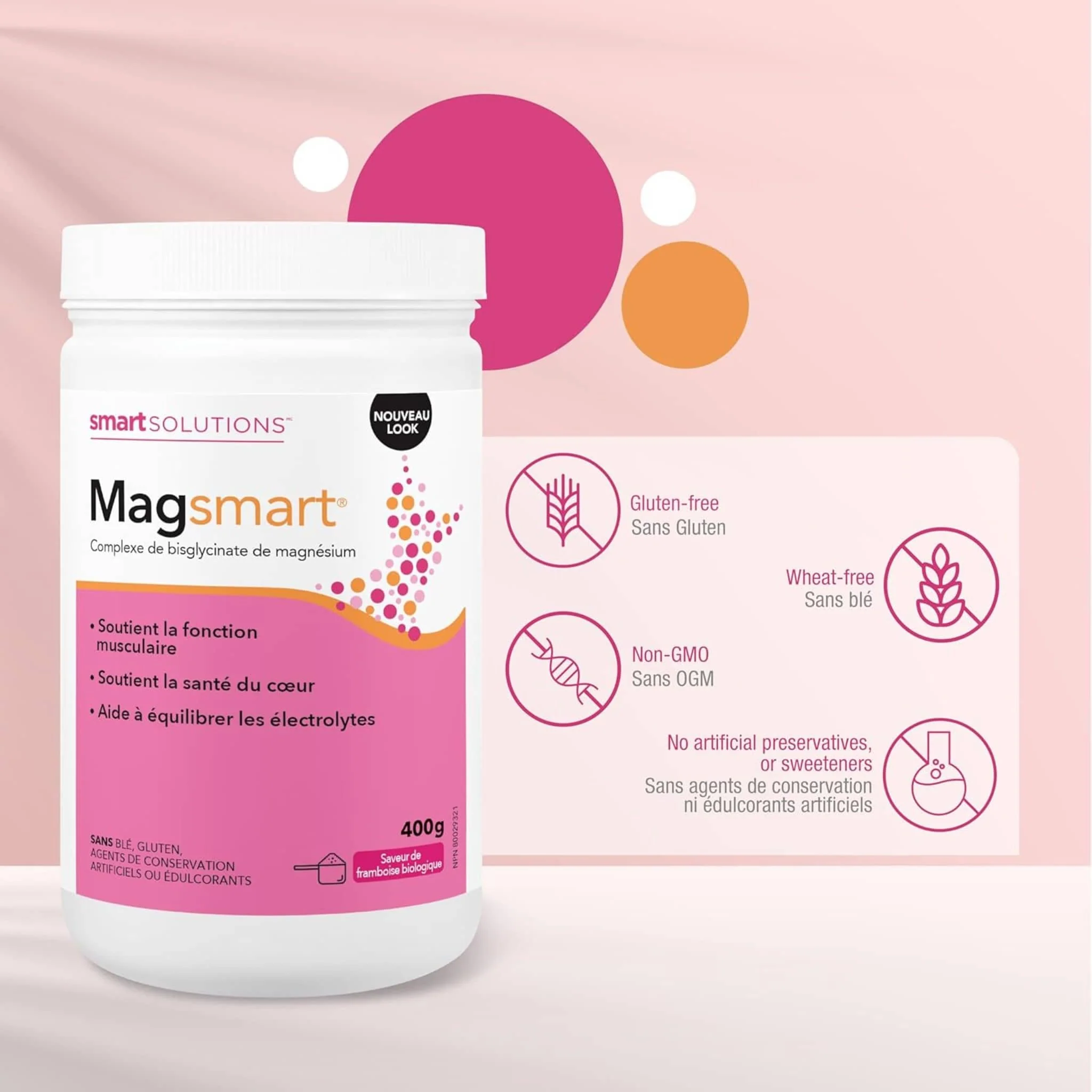 Smart Solutions Magsmart Powder, Magnesium Bisglycinate Powder (Formerly Lorna Vanderhaeghe Magsmart) - Image 9