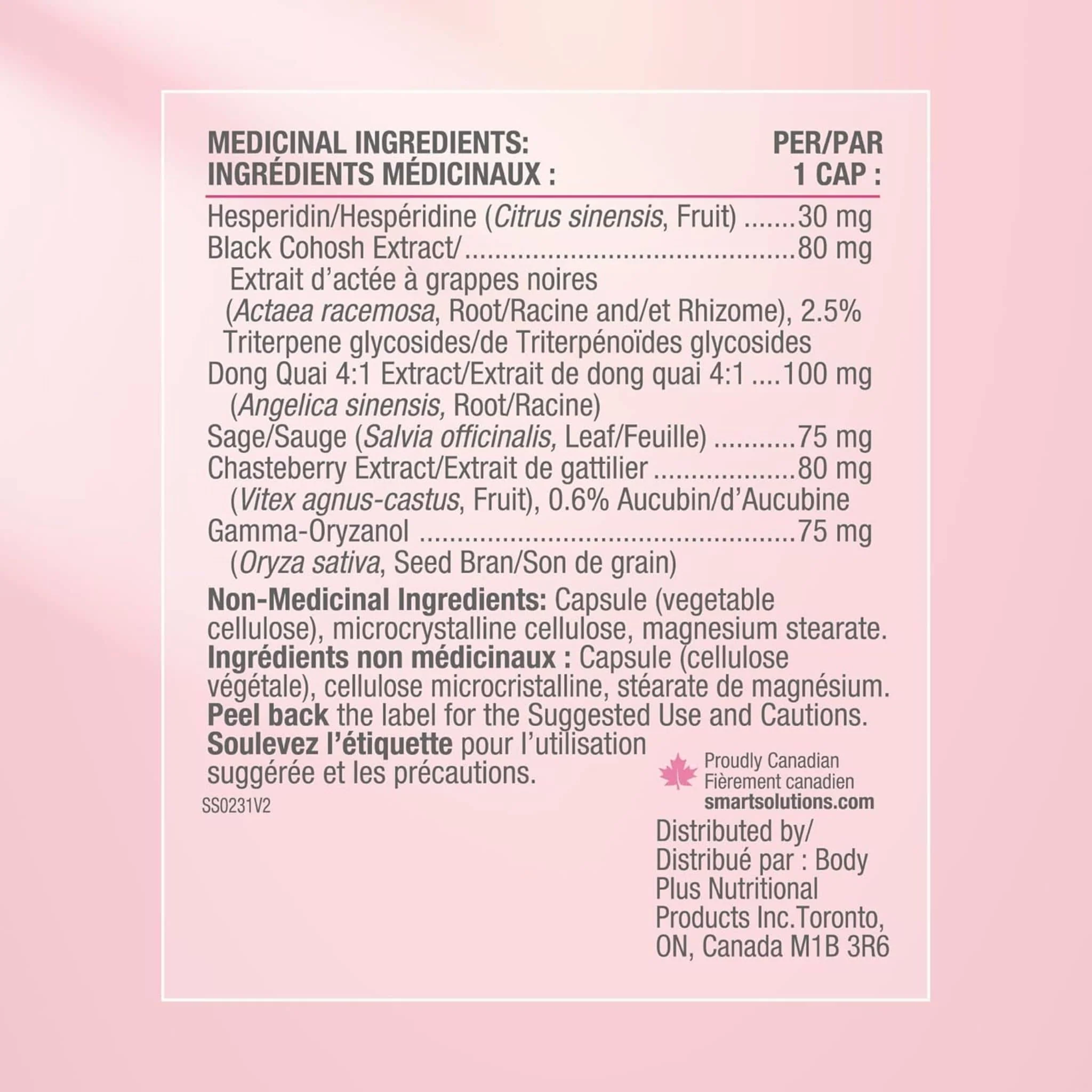 Smart Solutions Menosmart Plus (Formerly Lorna Vanderhaeghe), 120 Vegetarian Capsules - Image 3