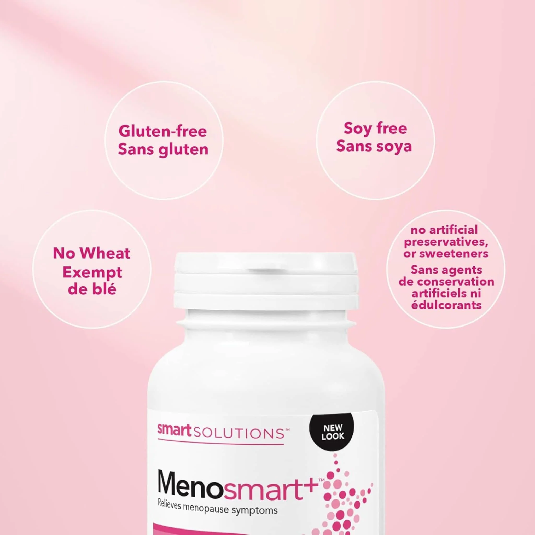 Smart Solutions Menosmart Plus (Formerly Lorna Vanderhaeghe), 120 Vegetarian Capsules - Image 5