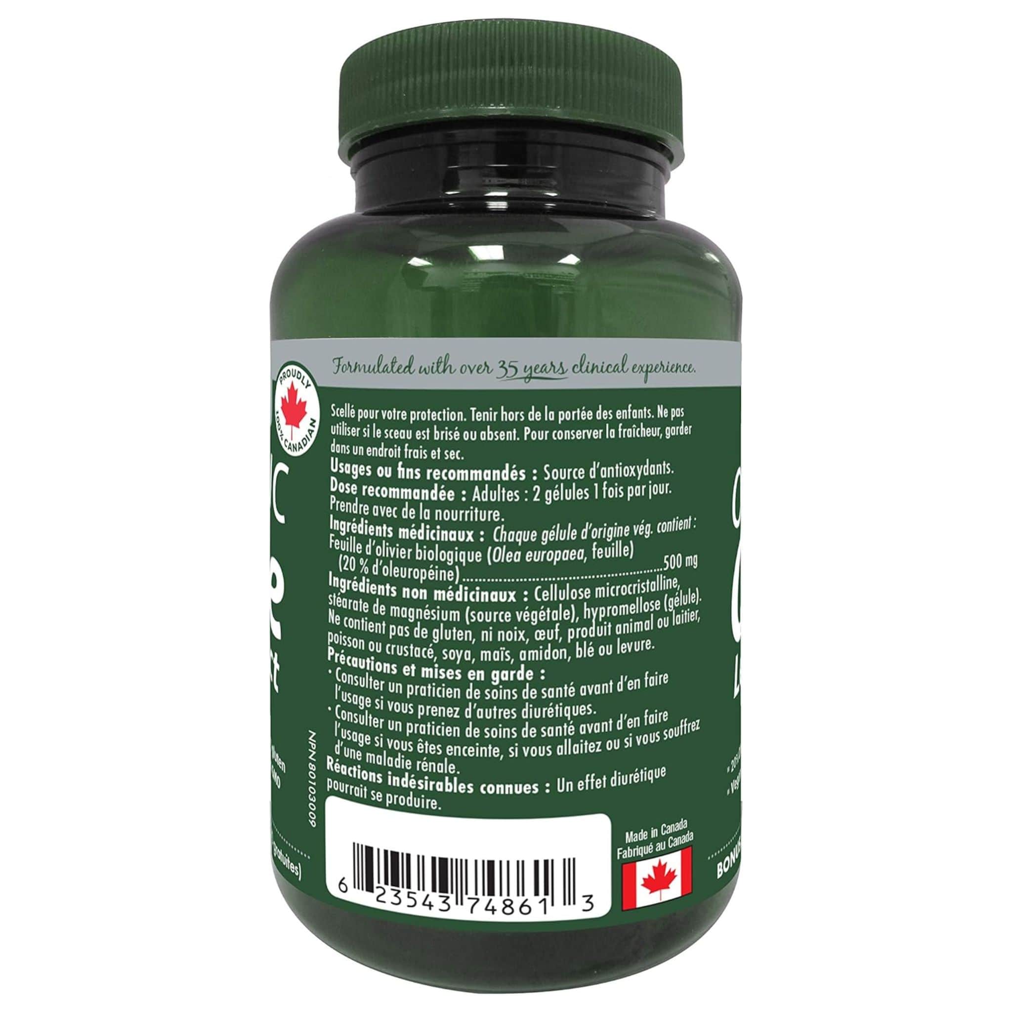 Naka Platinum Organic Olive Leaf Extract, 90 Vegetable Capsules - Image 3