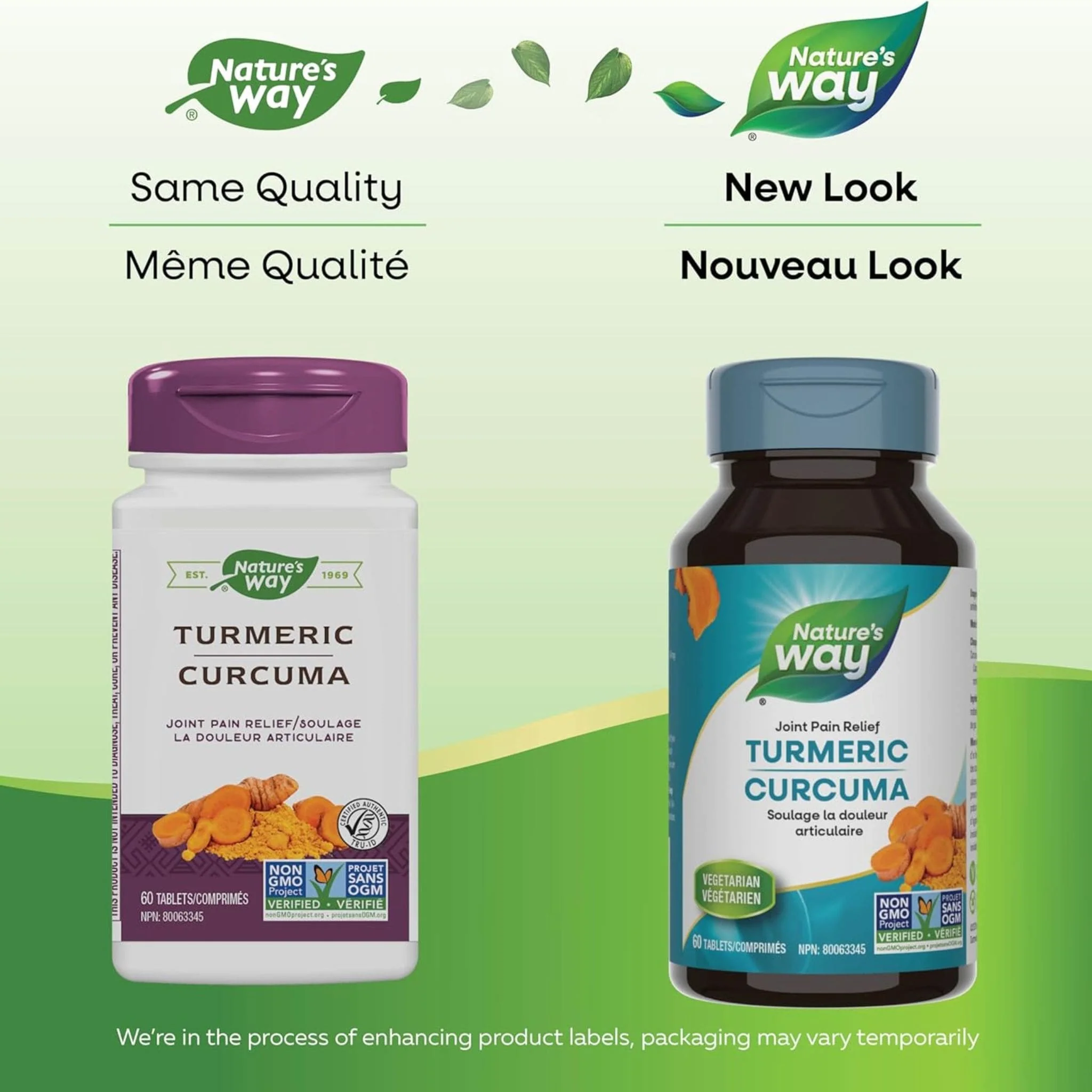 Nature's Way Turmeric Standardized 450mg (95% Curcuminoids) - Image 13