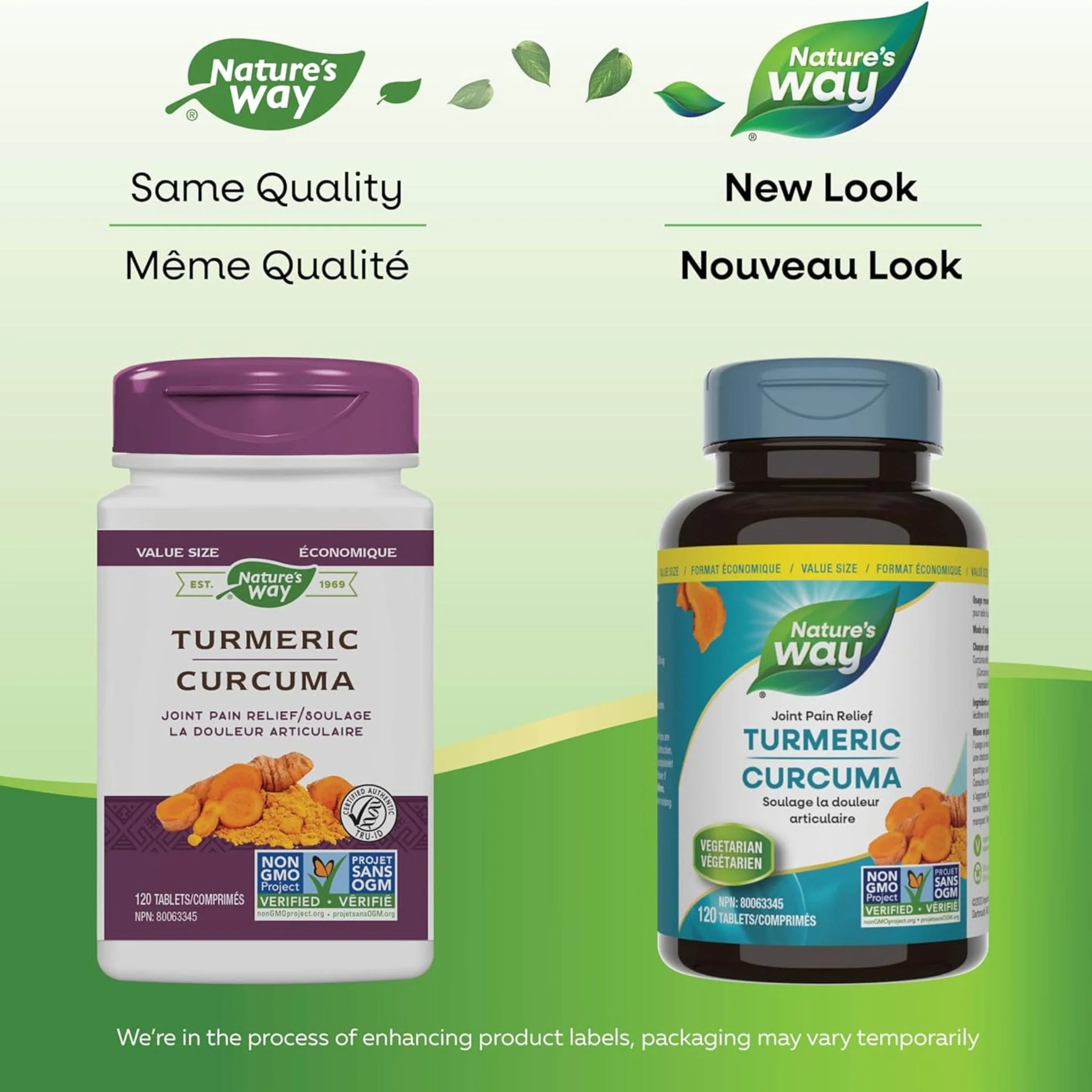Nature's Way Turmeric Standardized 450mg (95% Curcuminoids) - Image 6