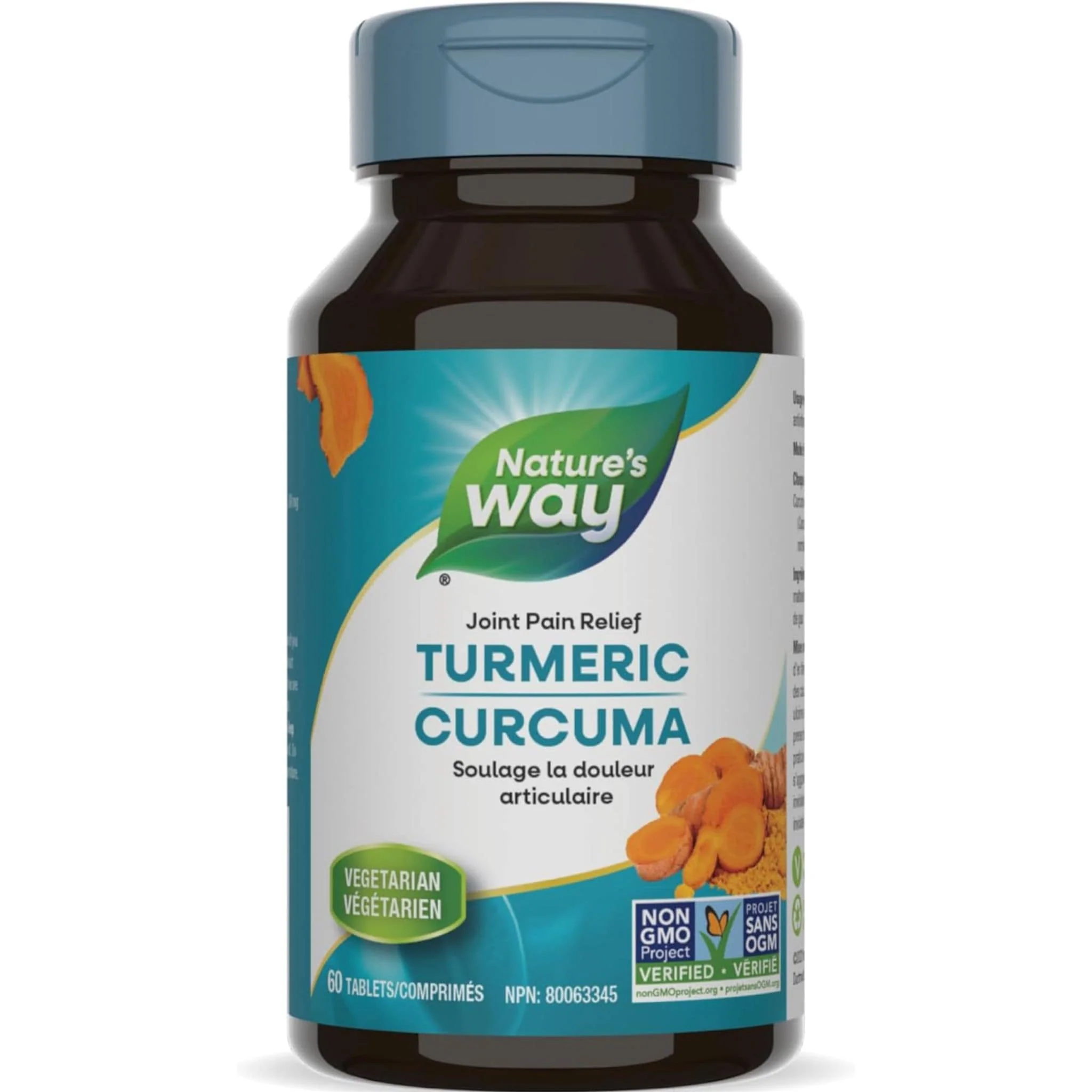 Nature's Way Turmeric Standardized 450mg (95% Curcuminoids) - Image 8