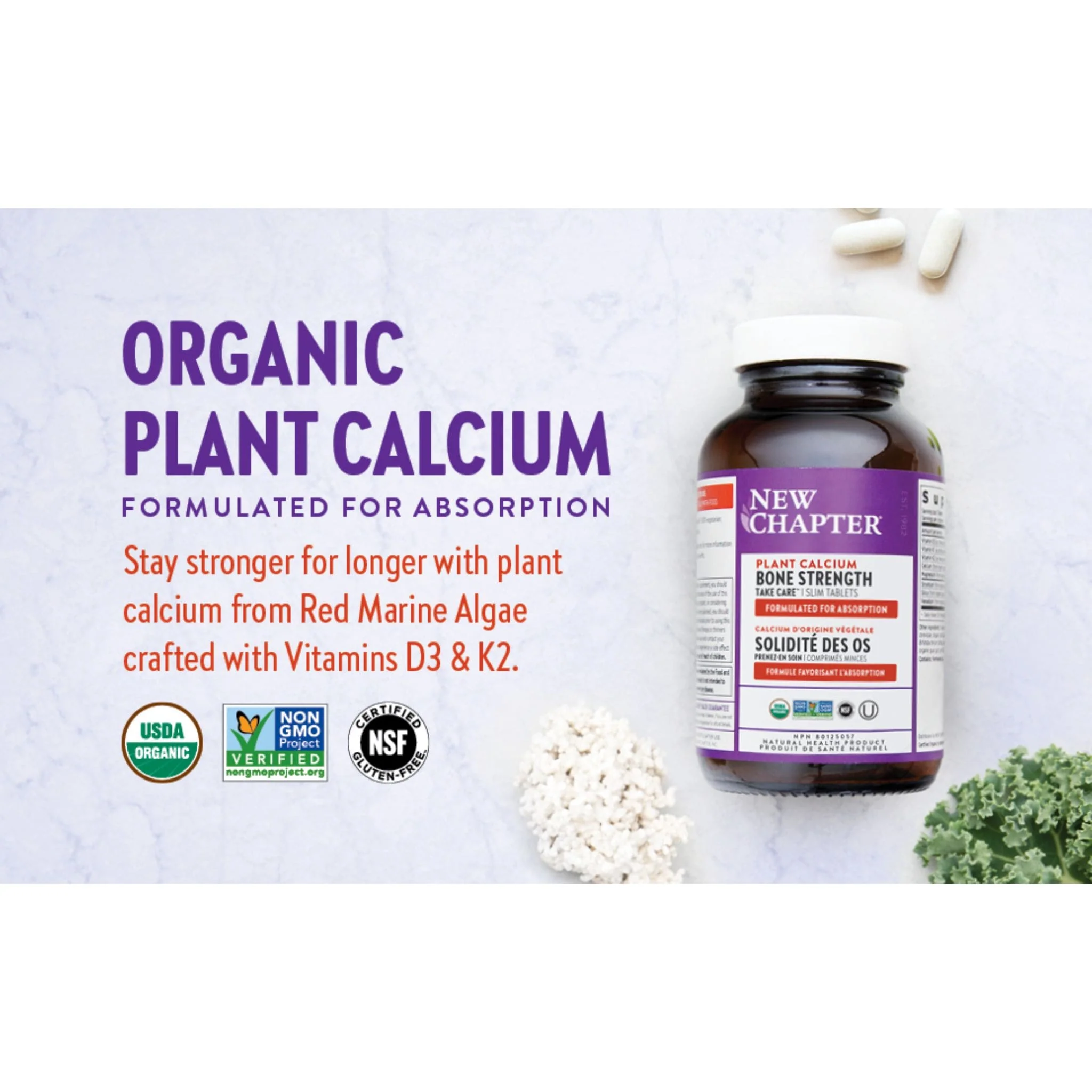 New Chapter Bone Strength Take Care Tablets - Image 6