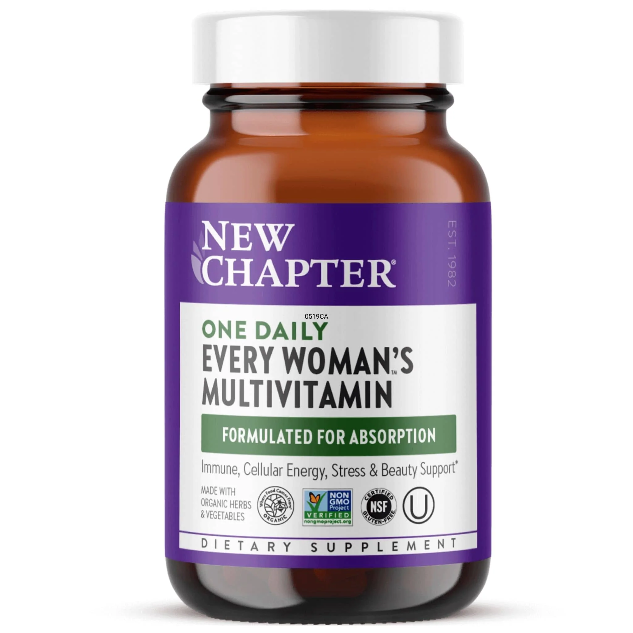 New Chapter Every Woman's One Daily Multivitamin Tablets - Image 3