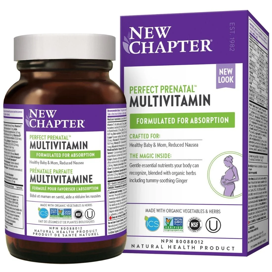 New Chapter Perfect Prenatal Multivitamin - Image 3
