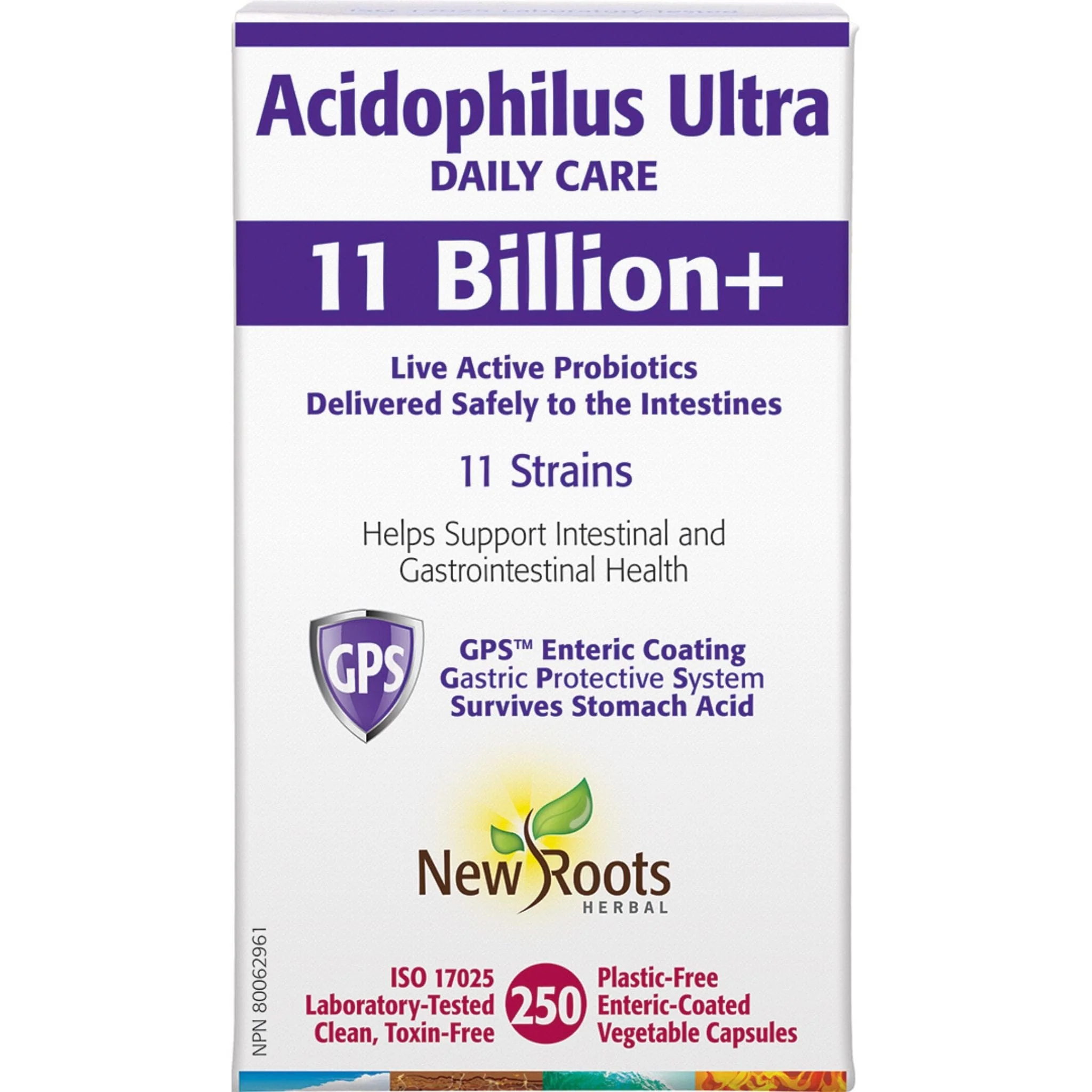 New Roots Acidophilus Ultra, Daily Care, 11 Billion Live Active Cells, 11 Strains, Guaranteed Potency - Image 4