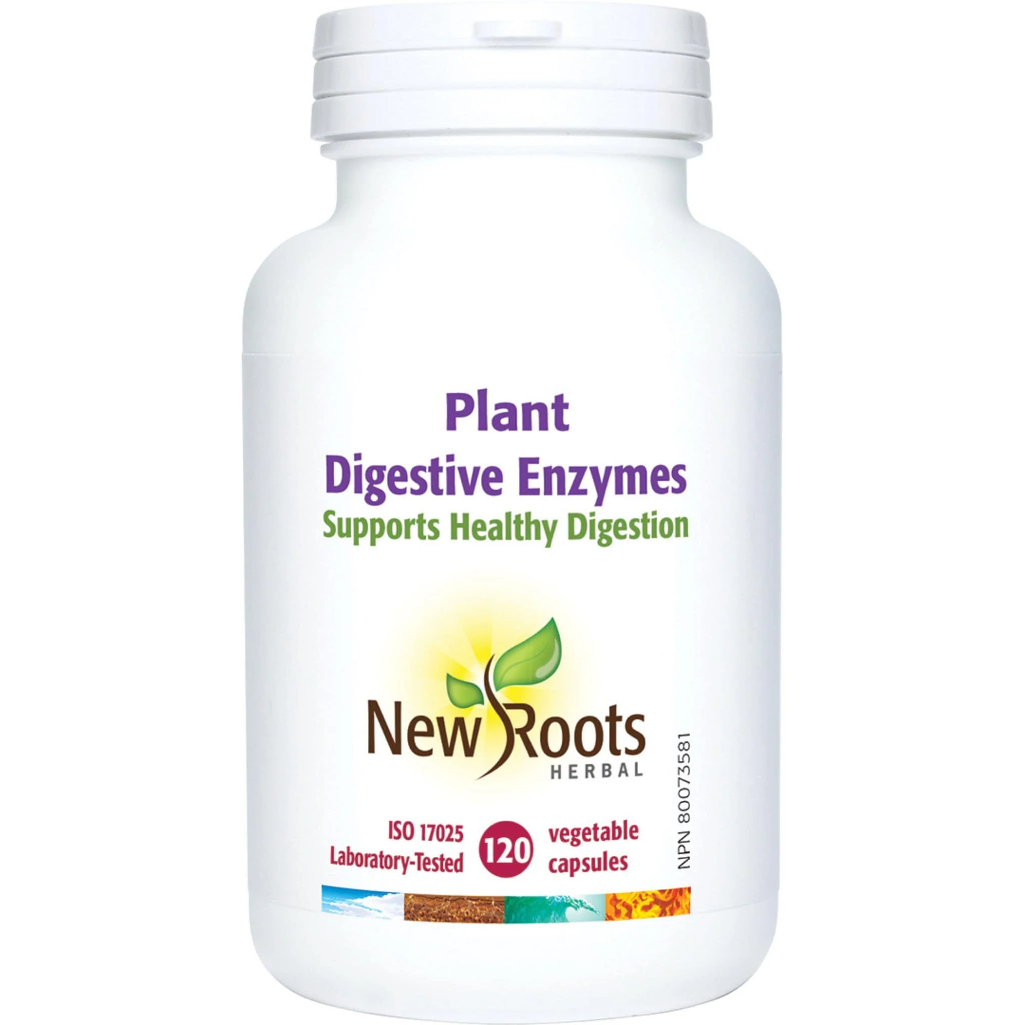 New Roots Plant Digestive Enzymes 375mg - Image 3