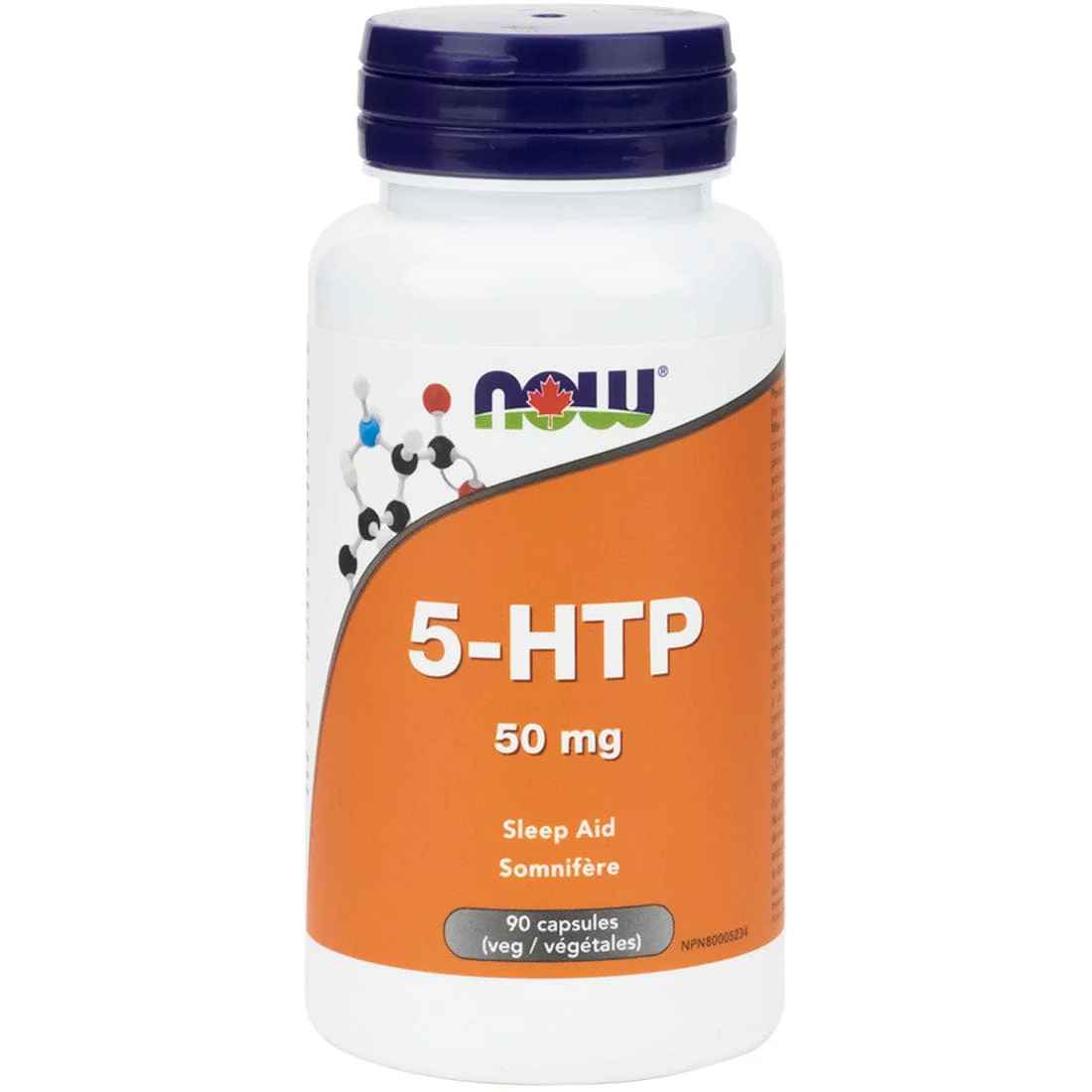 NOW 5-HTP 50mg (Natural Source) - Image 3