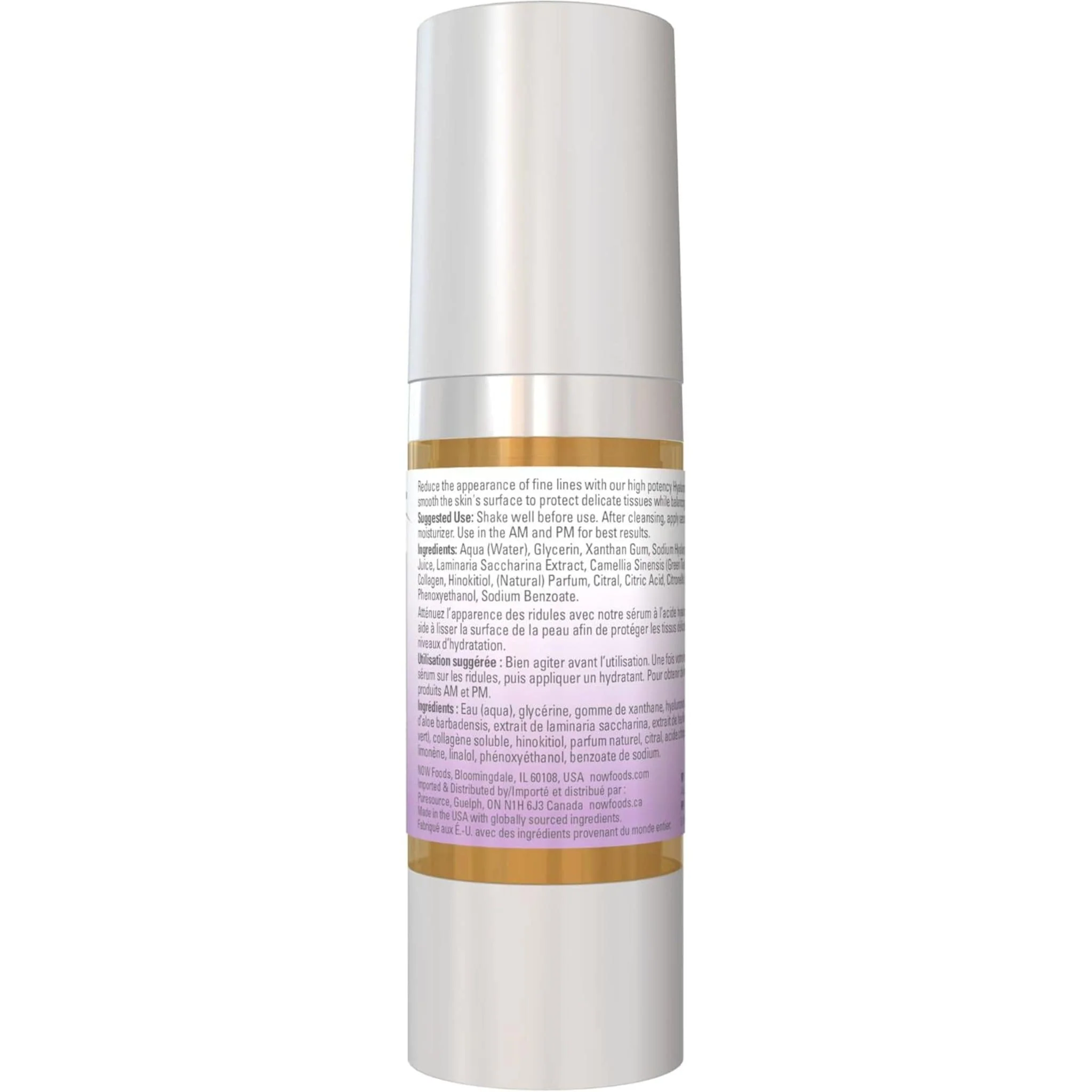 NOW Hyaluronic Acid Firming Serum, 30ml - Image 3