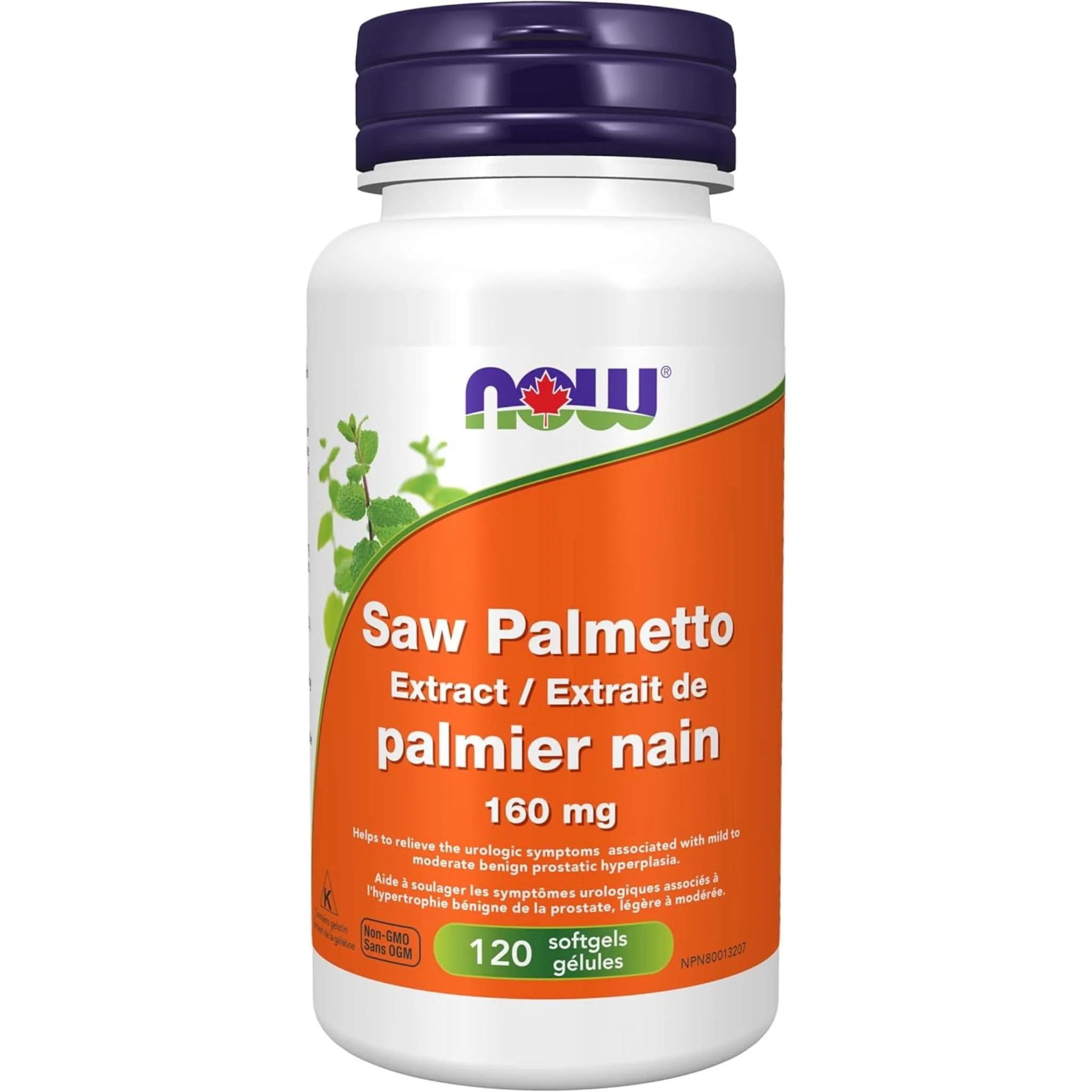 NOW Saw Palmetto, Standard Extract, 160mg - Image 5