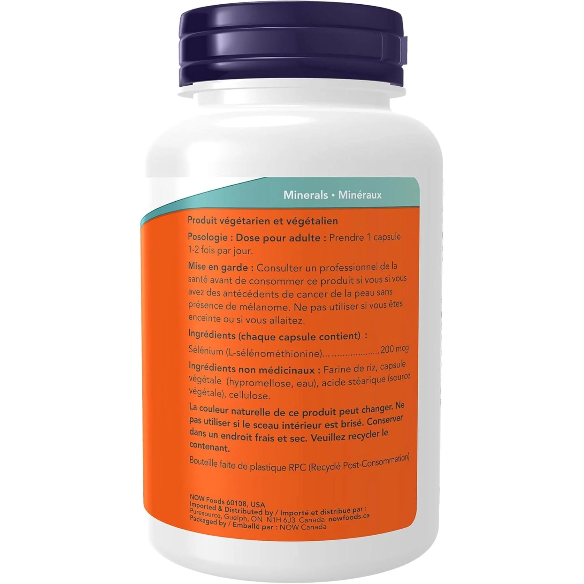 NOW Selenium 200mcg Capsules, Yeast-Free - Image 6
