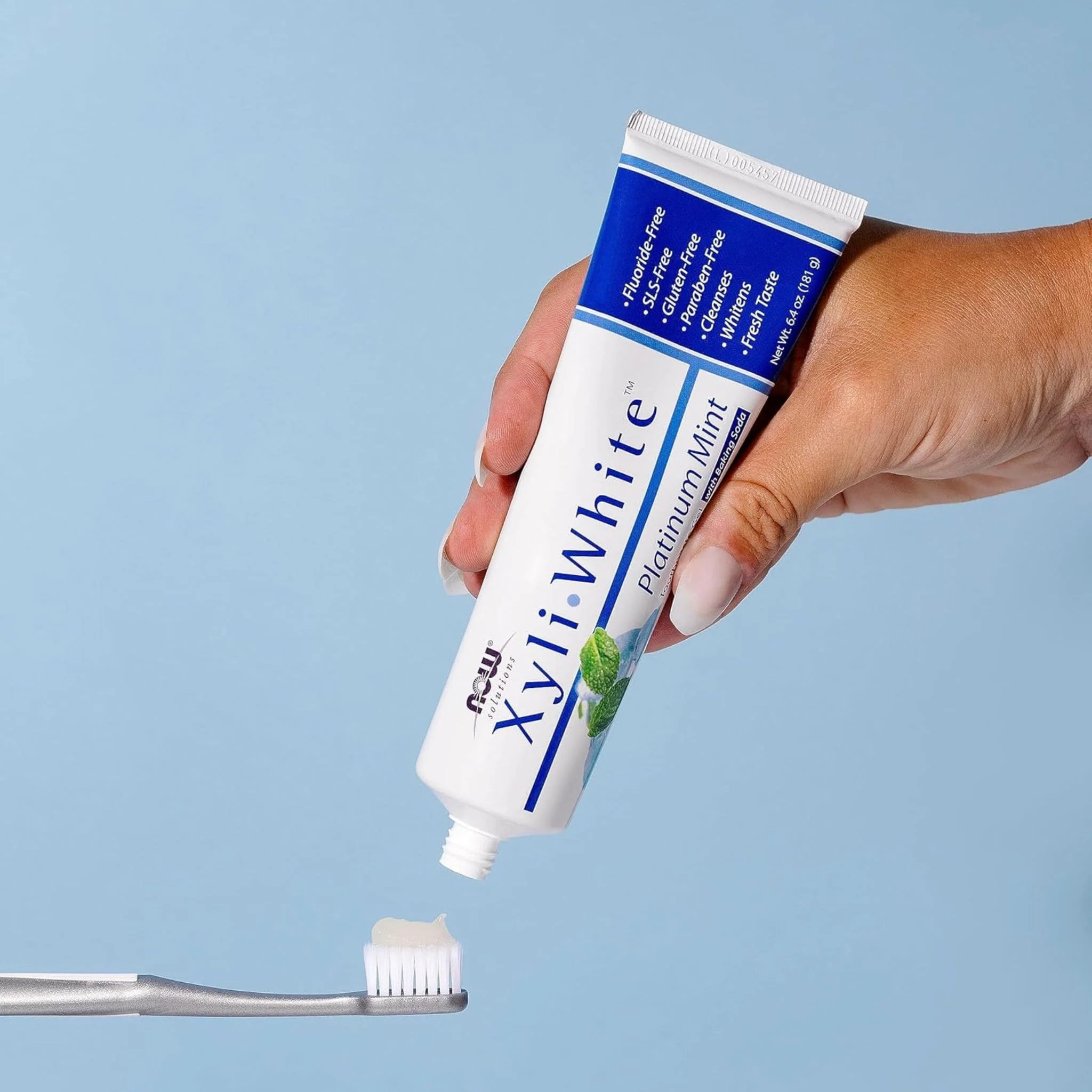 NOW XyliWhite Toothpaste Gel, 181g - Image 20