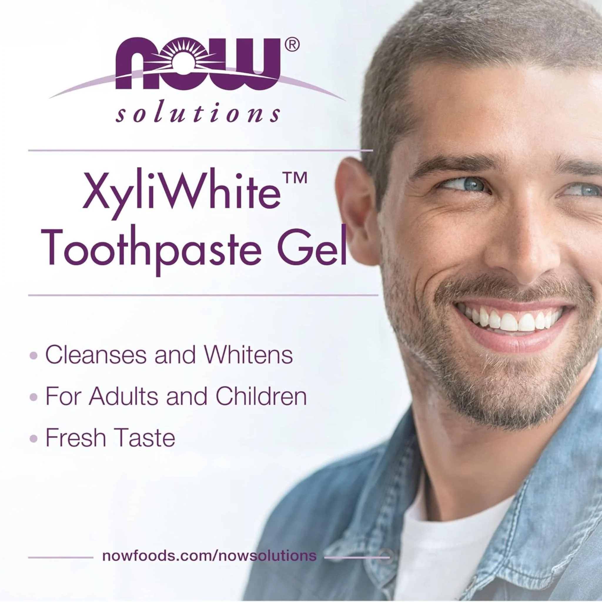 NOW XyliWhite Toothpaste Gel, 181g - Image 24