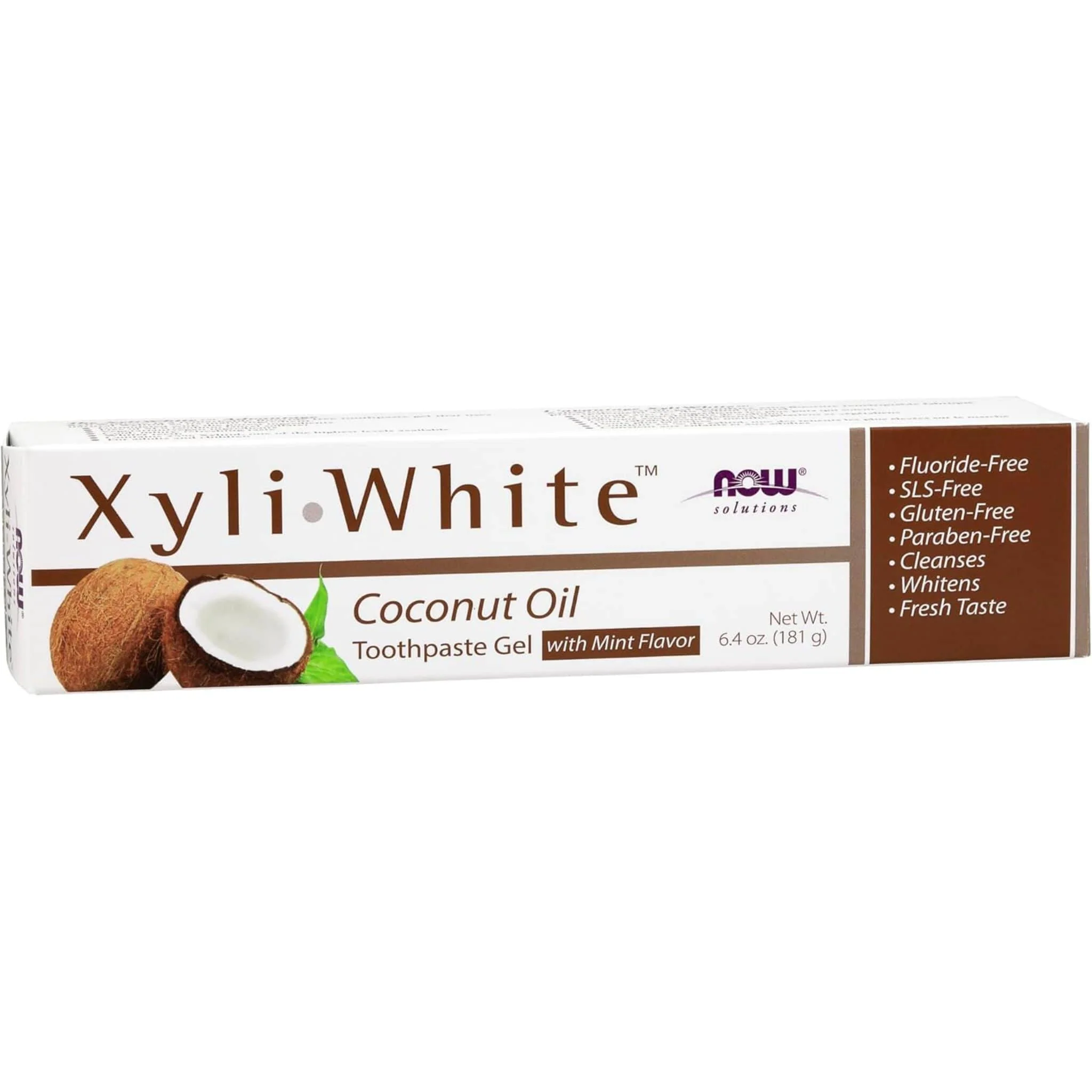 NOW XyliWhite Toothpaste Gel, 181g - Image 6