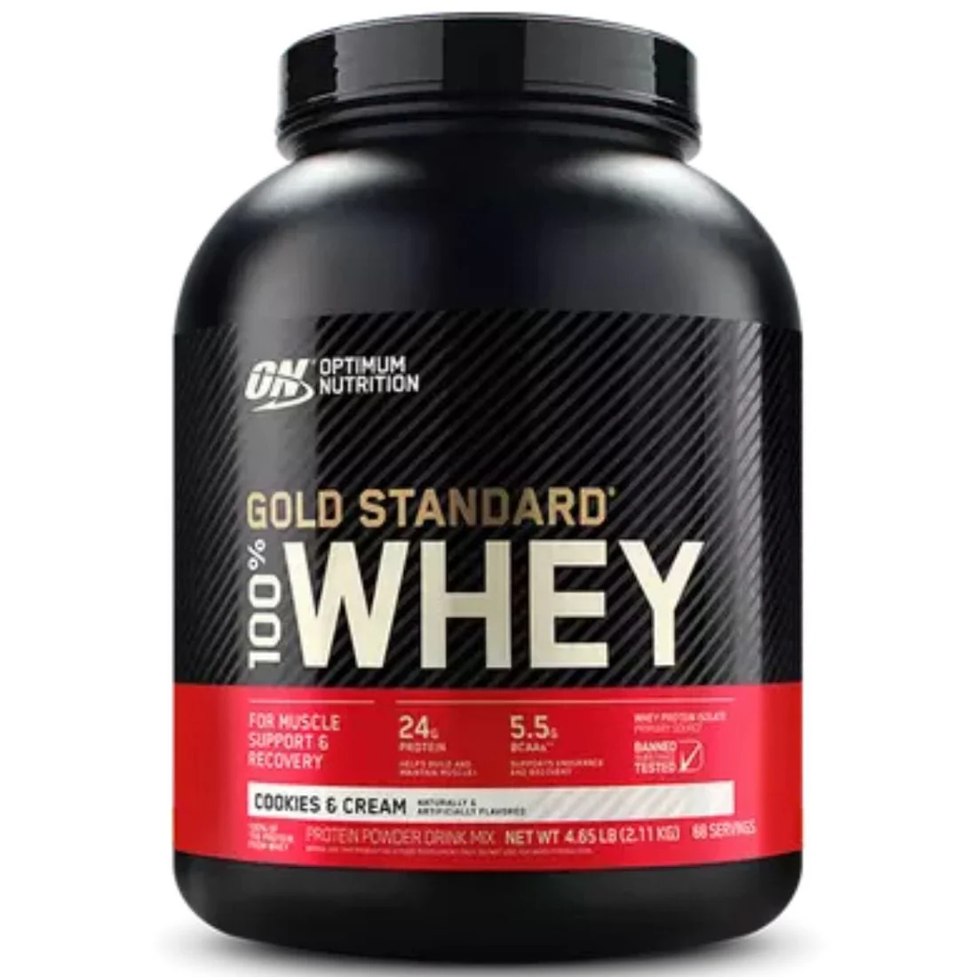 Optimum Gold Standard 100% Whey Protein, Gluten-Free, Banned Substance Tested - Image 10