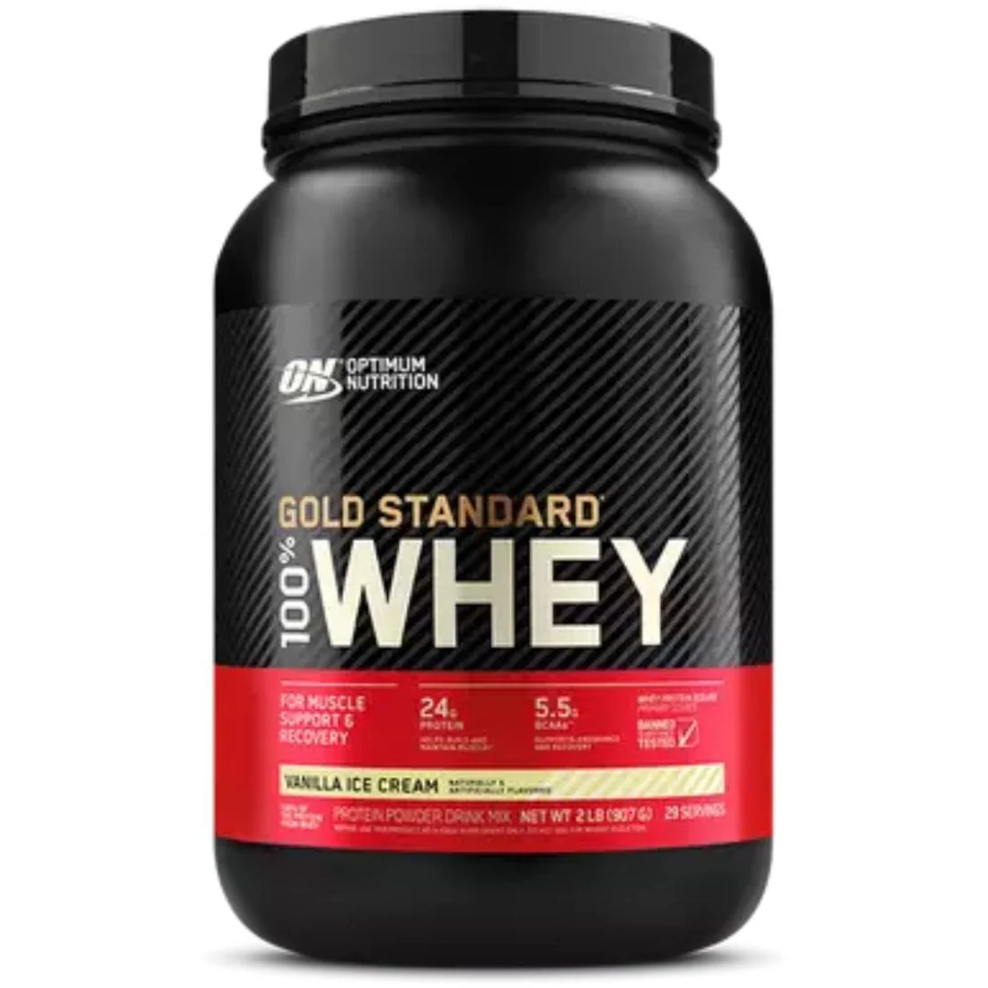 Optimum Gold Standard 100% Whey Protein, Gluten-Free, Banned Substance Tested - Image 21