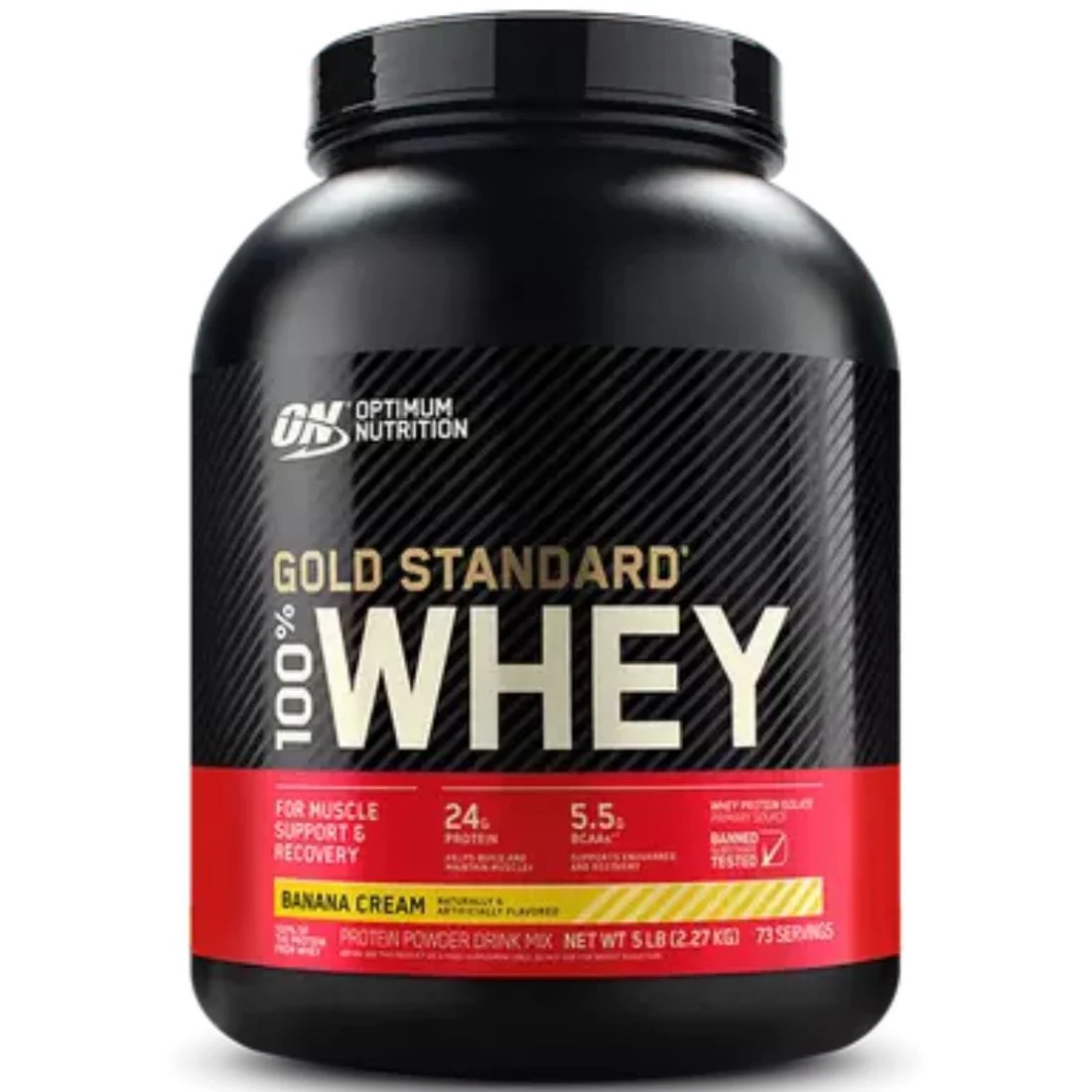 Optimum Gold Standard 100% Whey Protein, Gluten-Free, Banned Substance Tested - Image 3