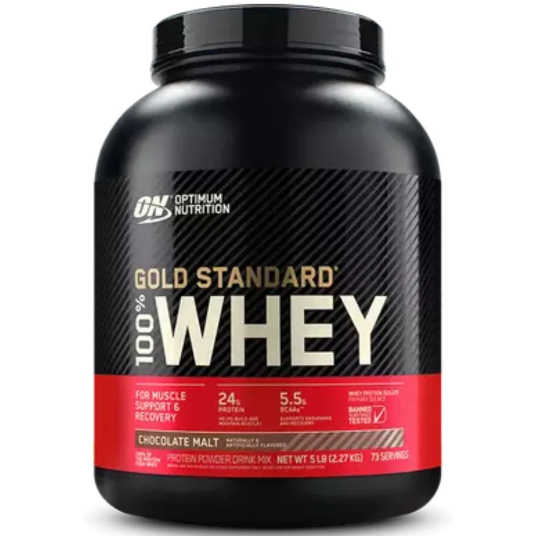 Optimum Gold Standard 100% Whey Protein, Gluten-Free, Banned Substance Tested - Image 5