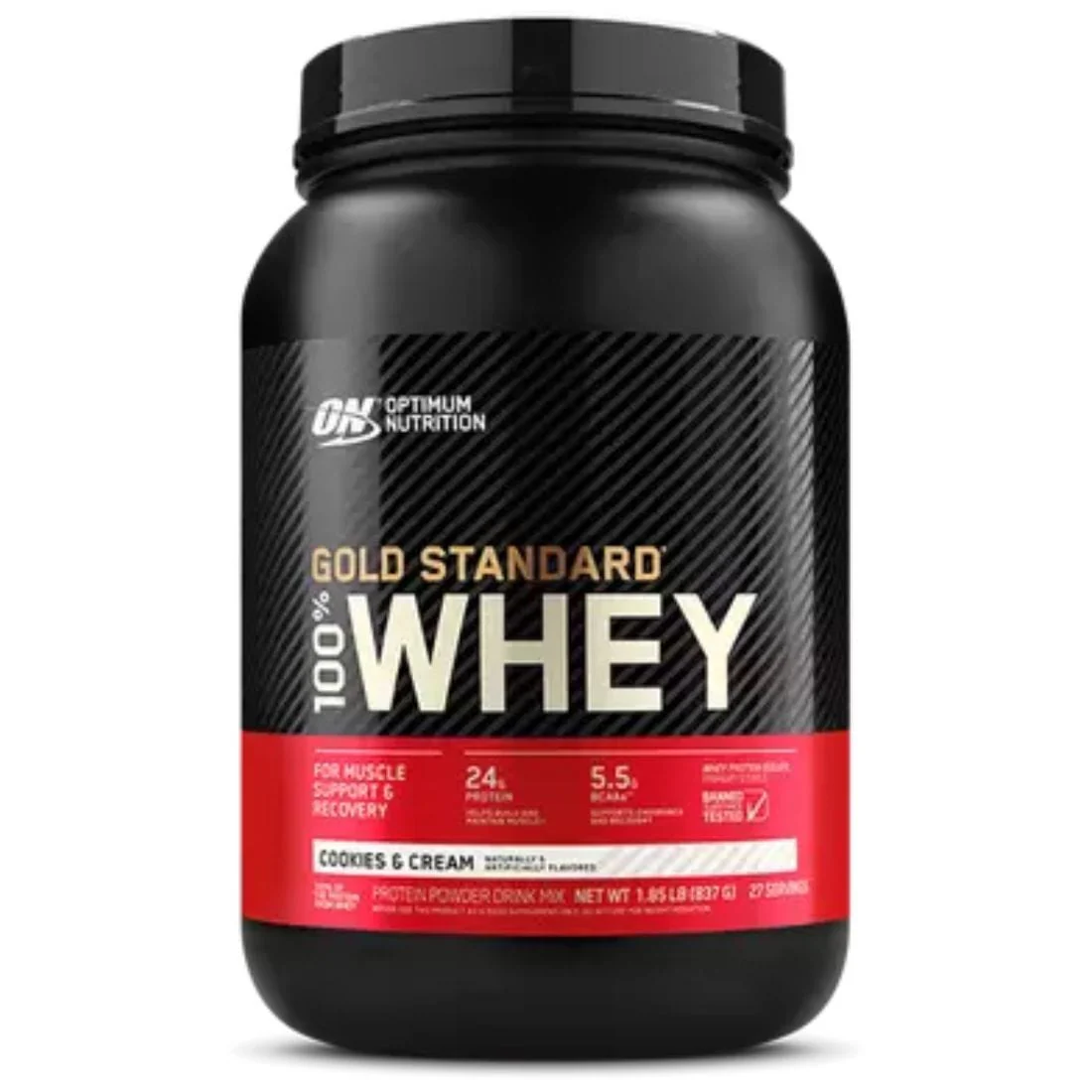 Optimum Gold Standard 100% Whey Protein, Gluten-Free, Banned Substance Tested - Image 9