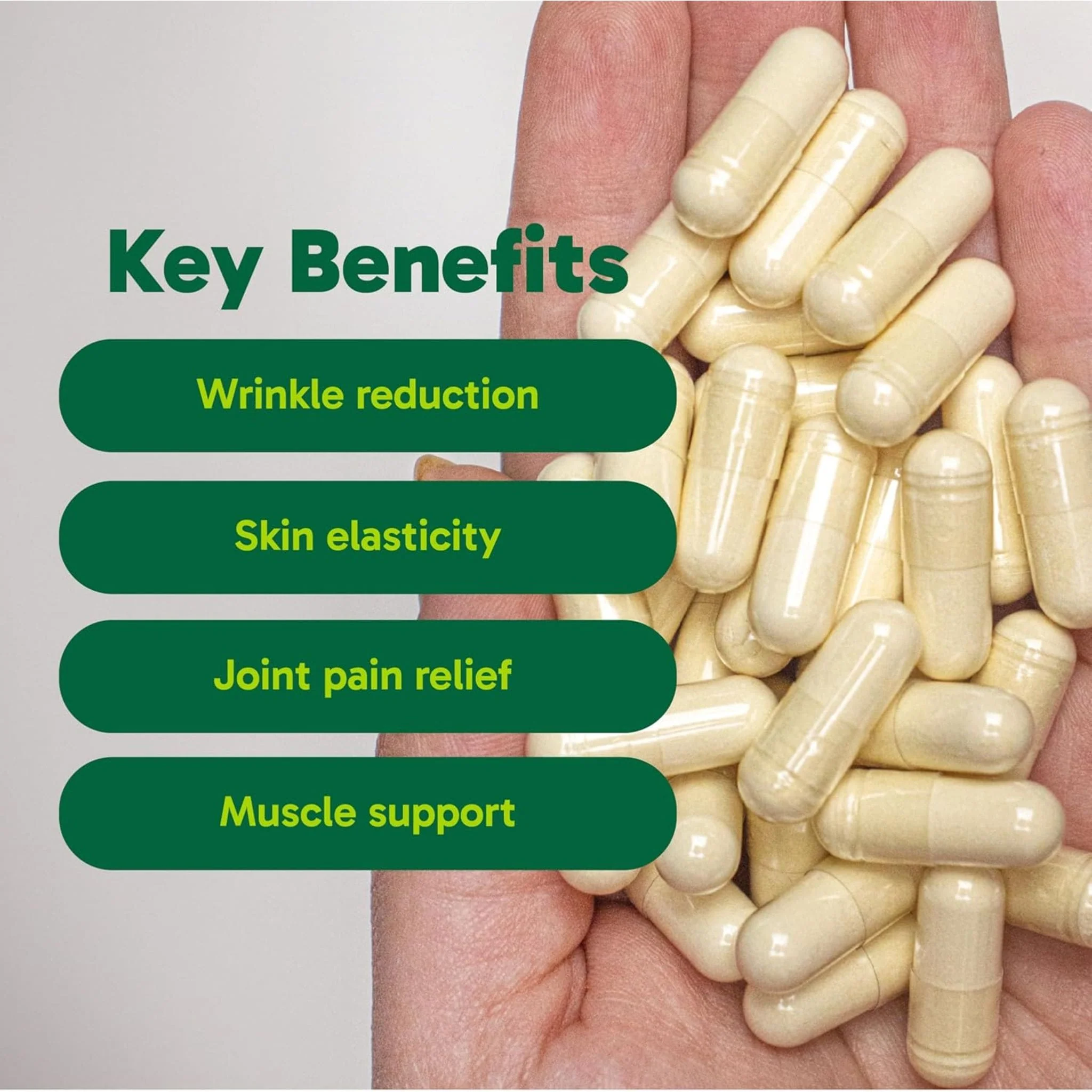 Organika BioCell Collagen 500mg, HA-300 (Hyaluronic Acid) - Image 6