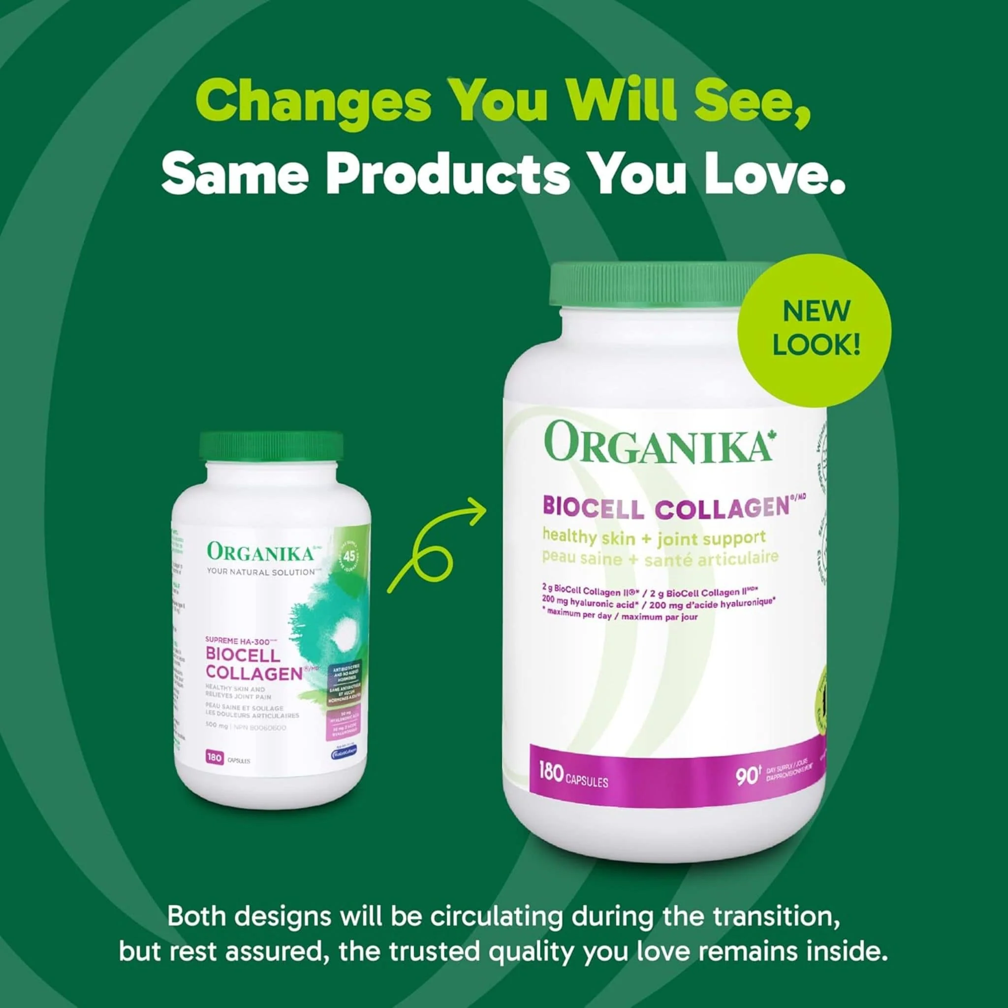 Organika BioCell Collagen 500mg, HA-300 (Hyaluronic Acid) - Image 8