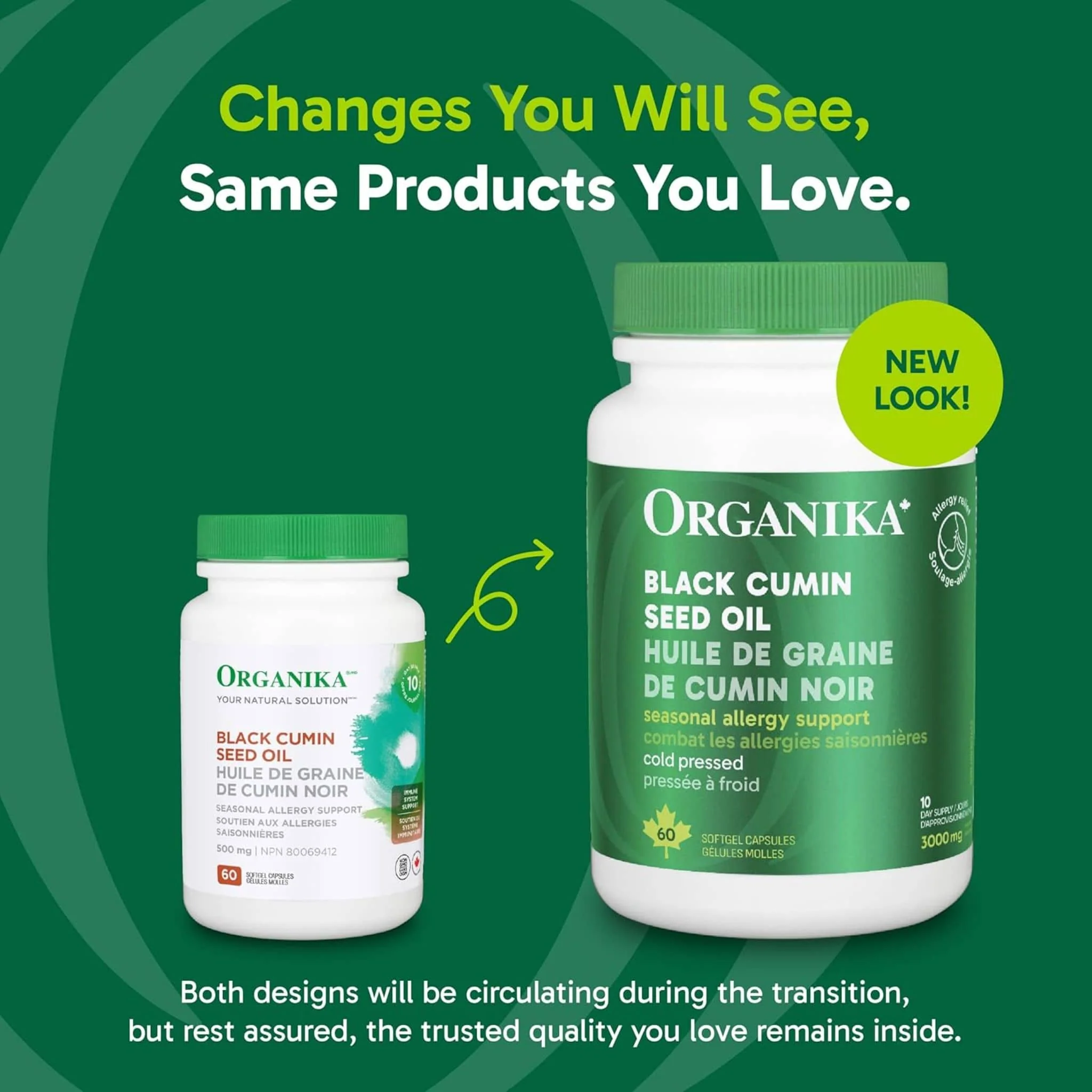 Organika Black Cumin Seed Oil 500mg, Seasonal Allergy Support - Image 15