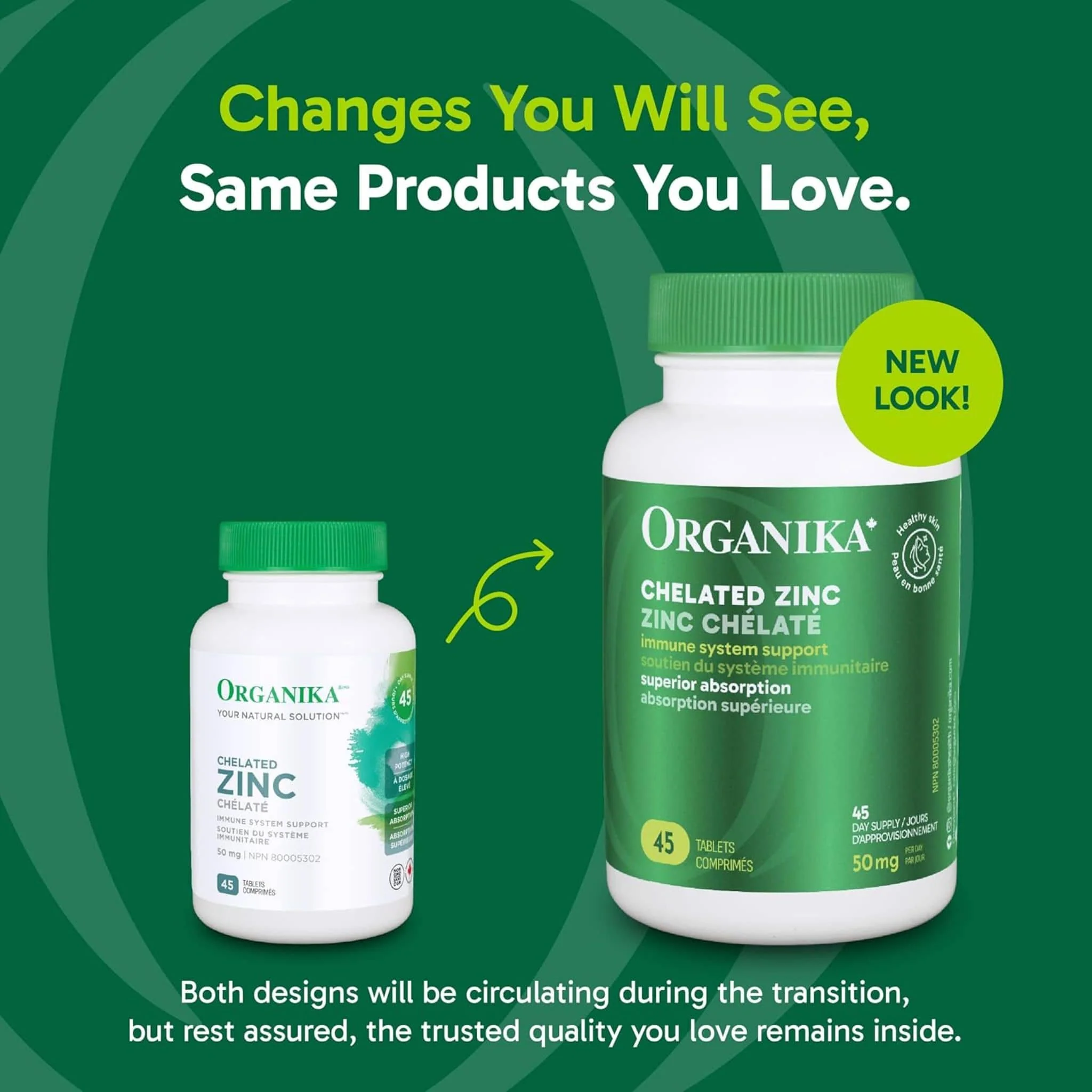 Organika Chelated Zinc 50mg, 45 Tablets - Image 6