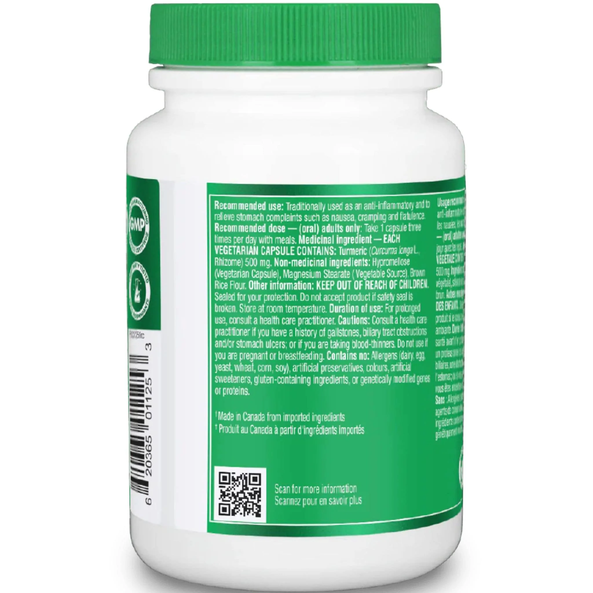 Organika Curcumin 500mg (Anti-inflammatory) - Image 11
