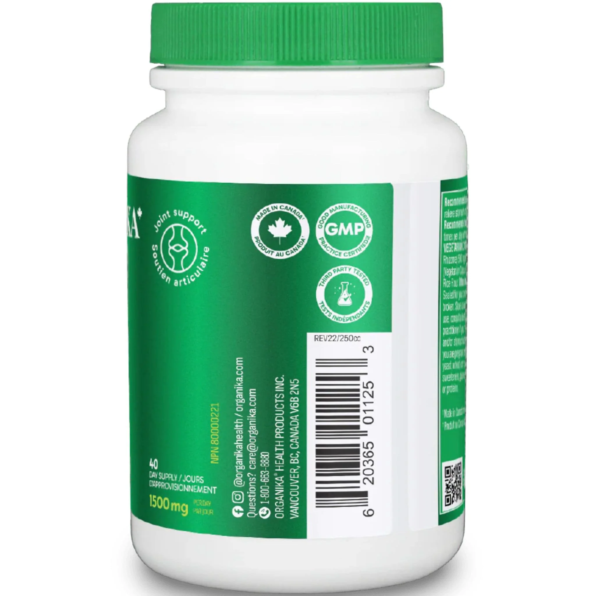 Organika Curcumin 500mg (Anti-inflammatory) - Image 12