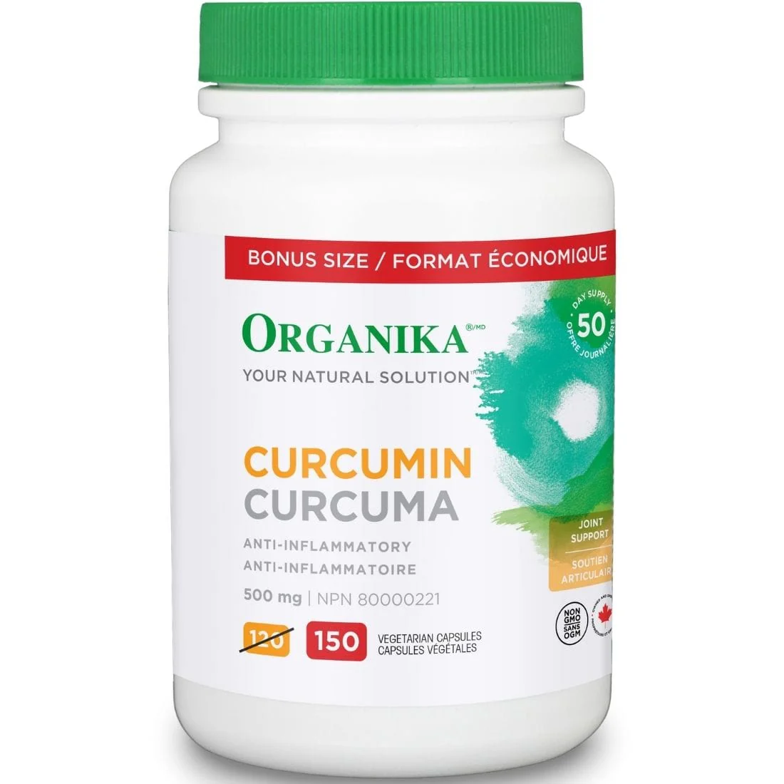 Organika Curcumin 500mg (Anti-inflammatory) - Image 13