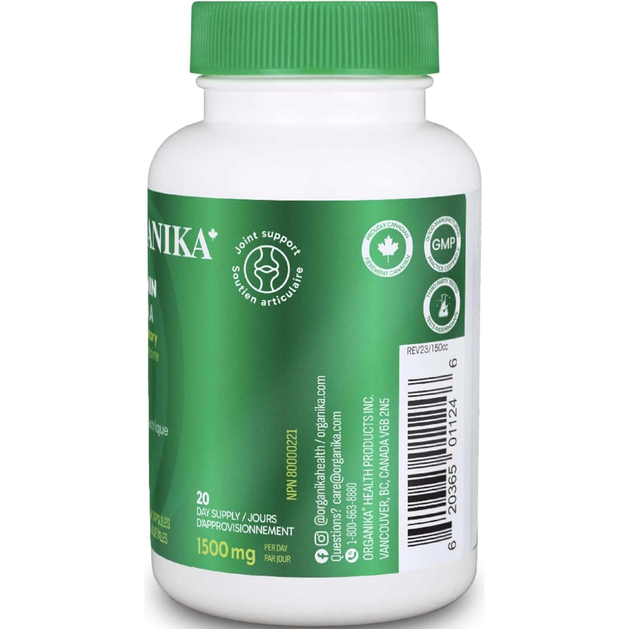 Organika Curcumin 500mg (Anti-inflammatory) - Image 4