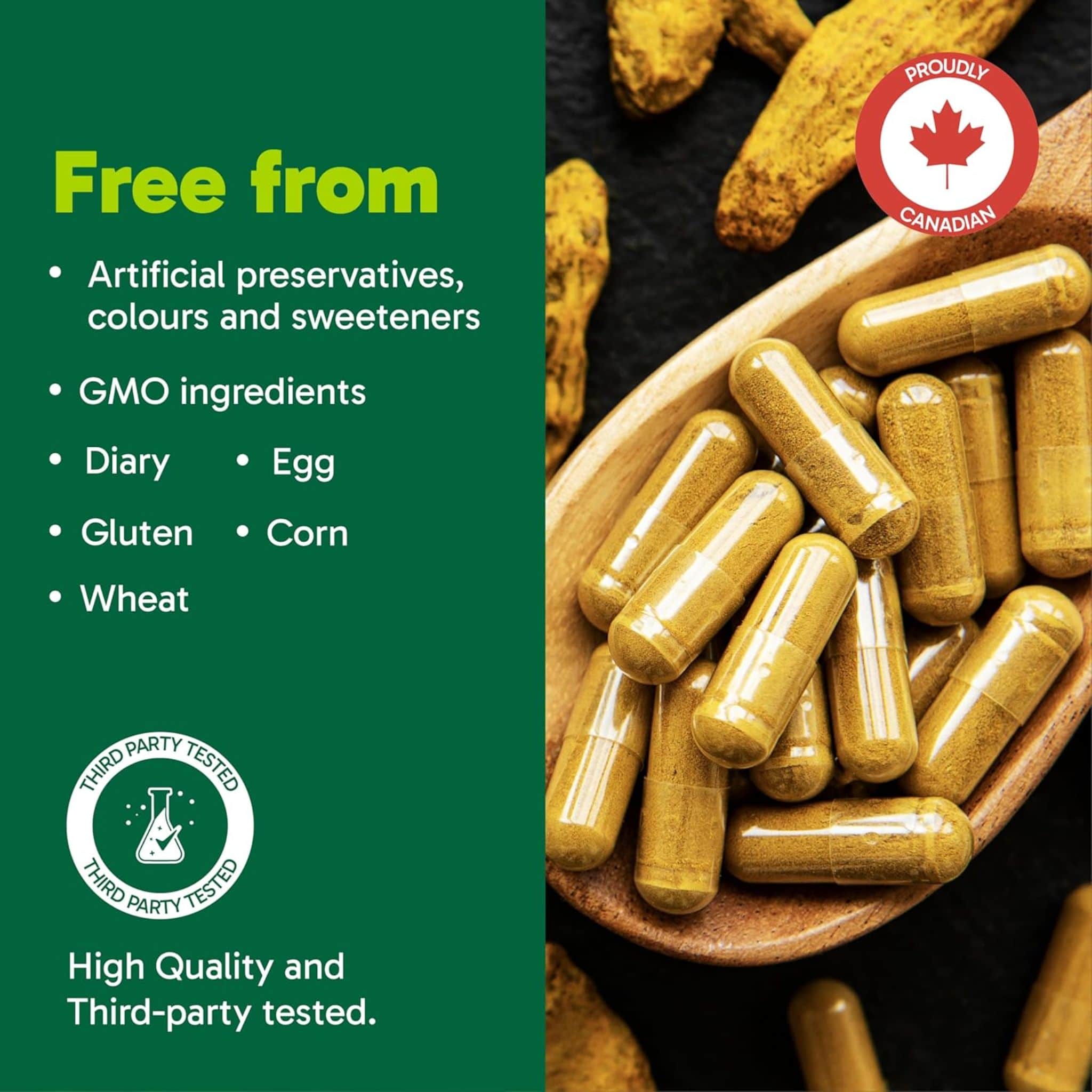Organika Curcumin 500mg (Anti-inflammatory) - Image 7