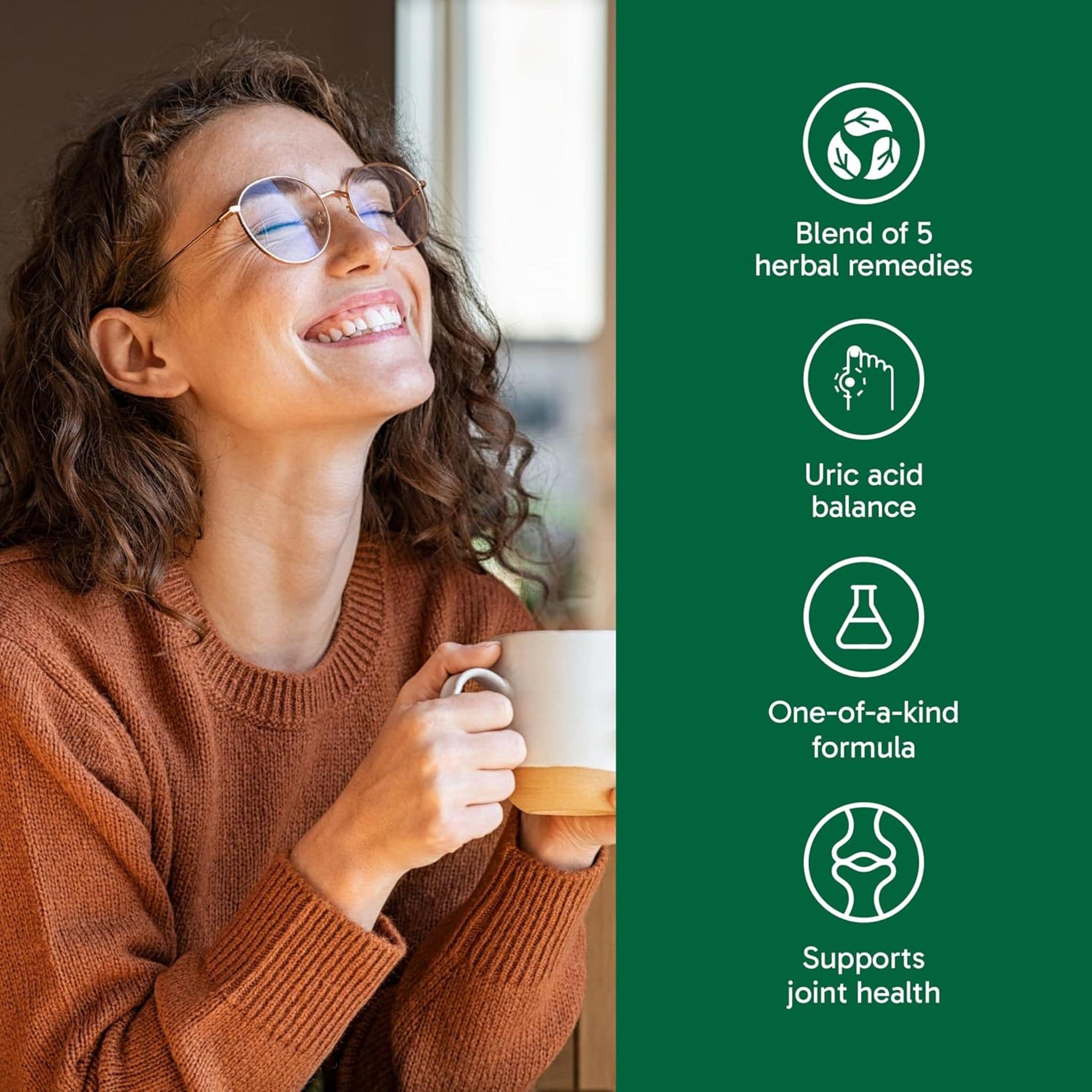 Organika Goutrin for Gout Pain Relief, 120 Vegetarian Capsules - Image 7