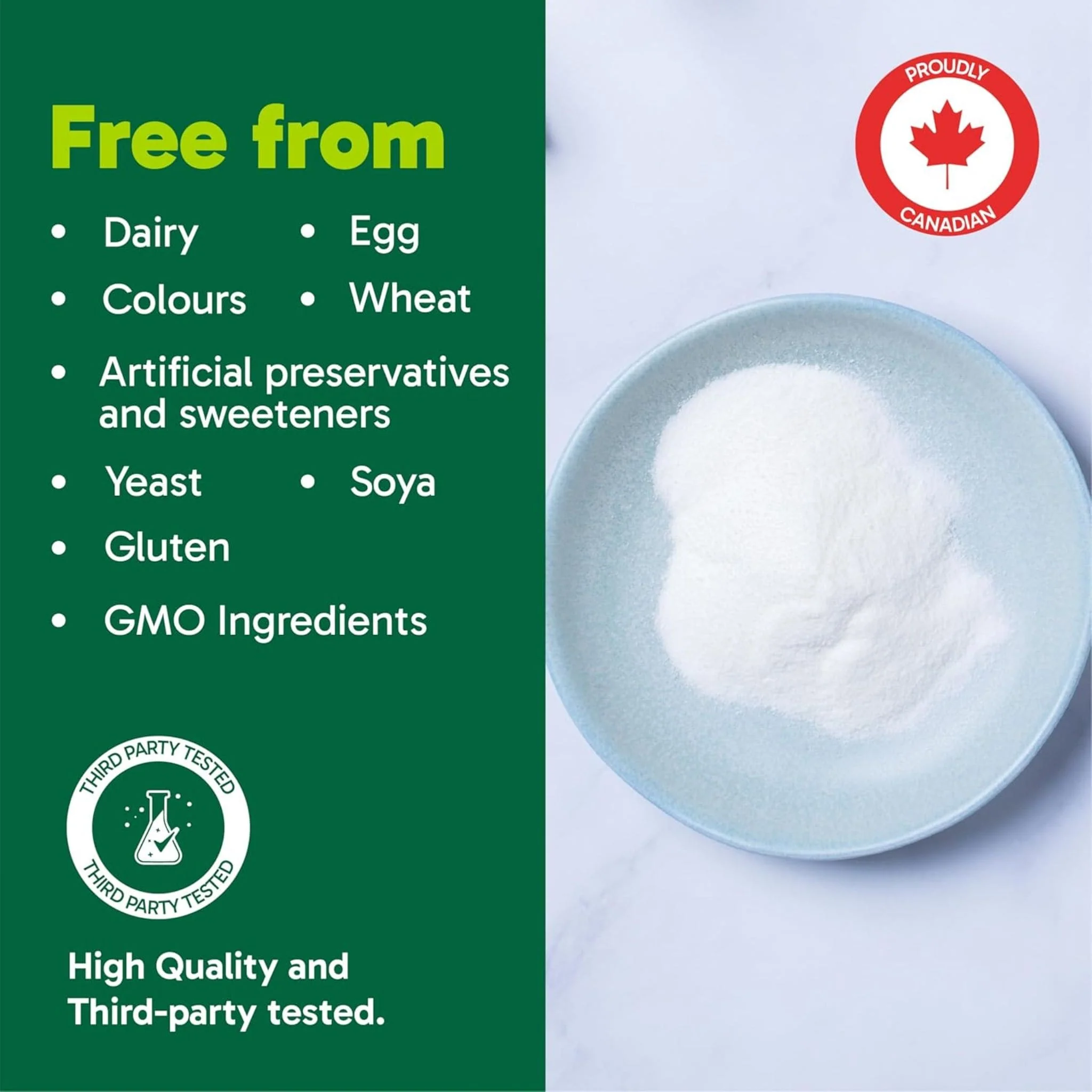 Organika Inositol 500mg, Myo-Inositol, 90 Vegetarian Capsules - Image 7