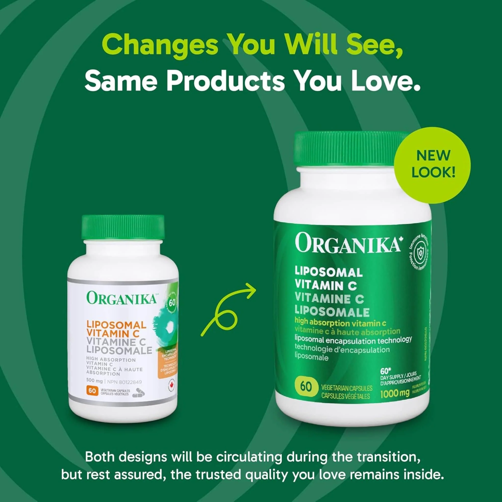 Organika Liposomal Vitamin C 500mg, 60 Vegetable Capsules - Image 4