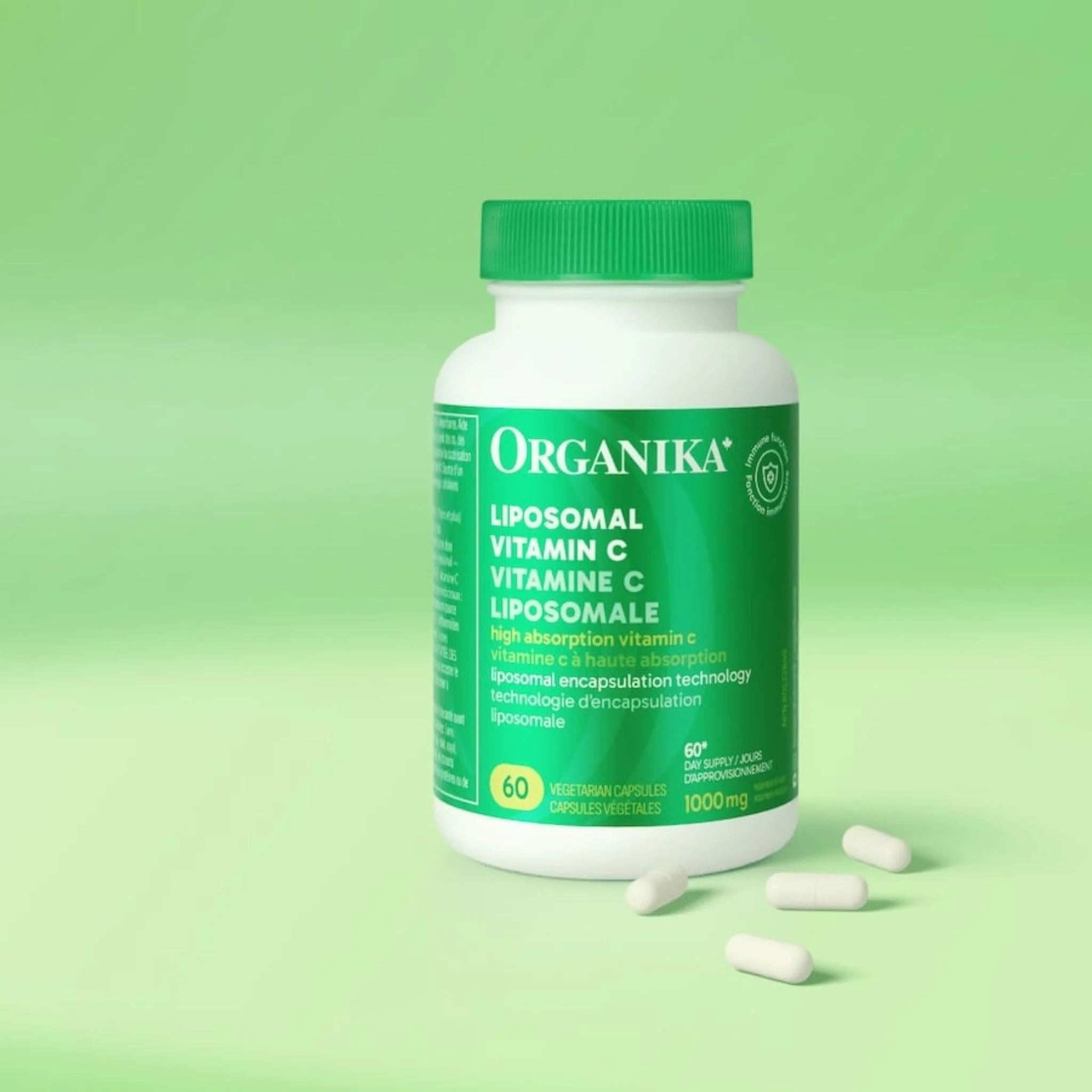 Organika Liposomal Vitamin C 500mg, 60 Vegetable Capsules - Image 9