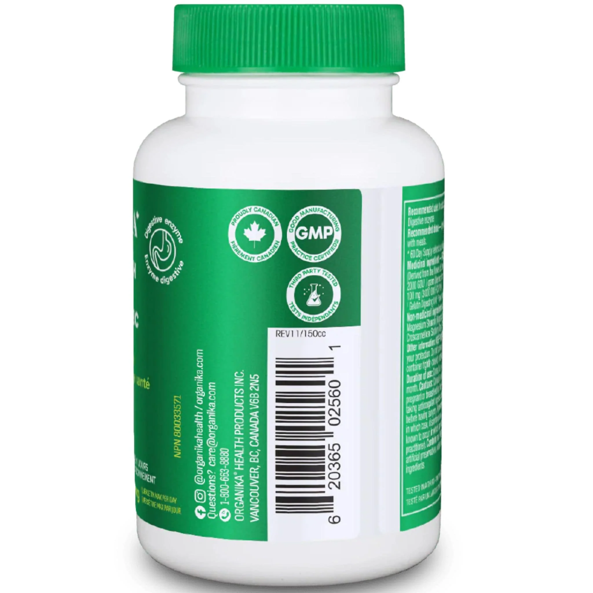 Organika Quercetin With Bromelain 500mg - Image 4