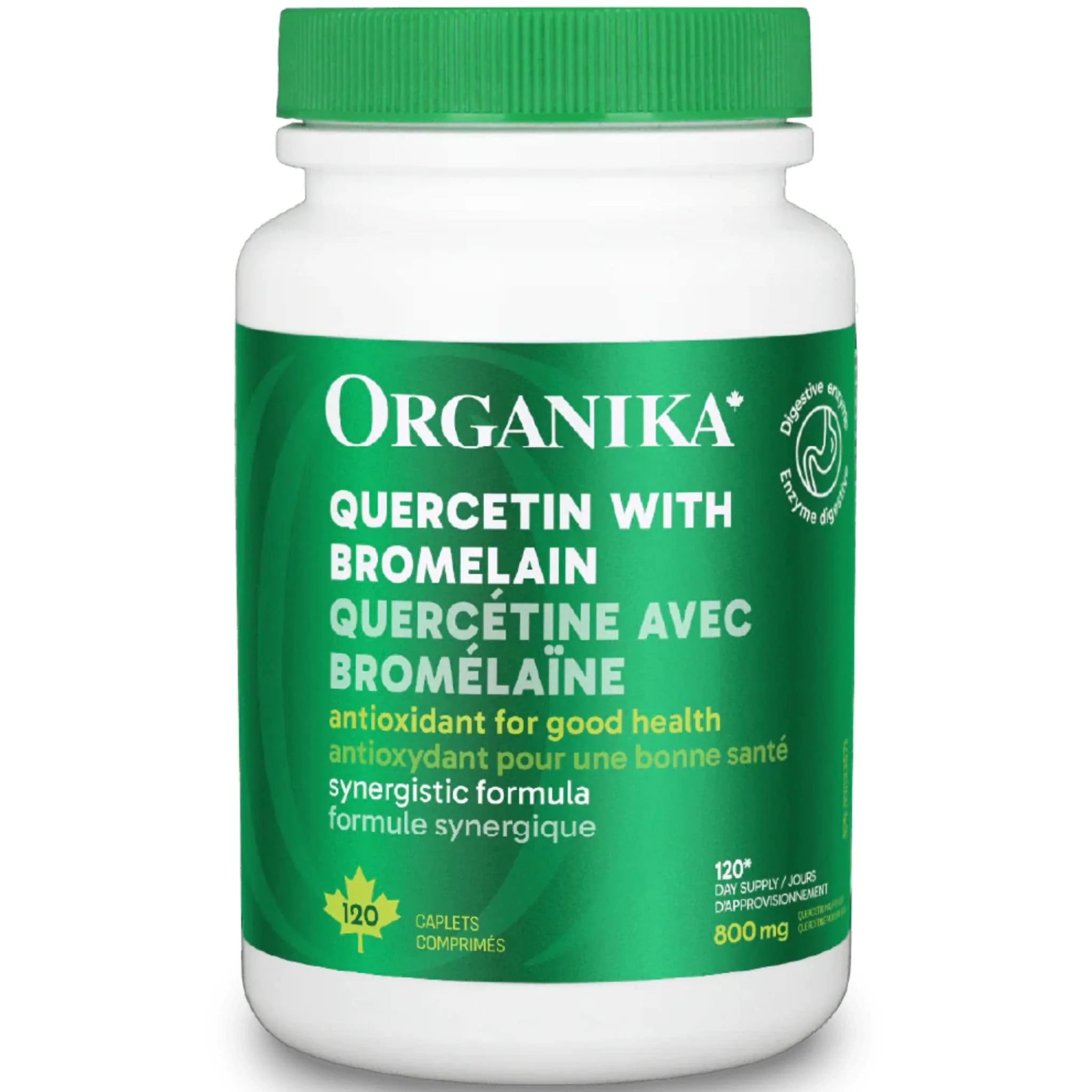 Organika Quercetin With Bromelain 500mg - Image 6