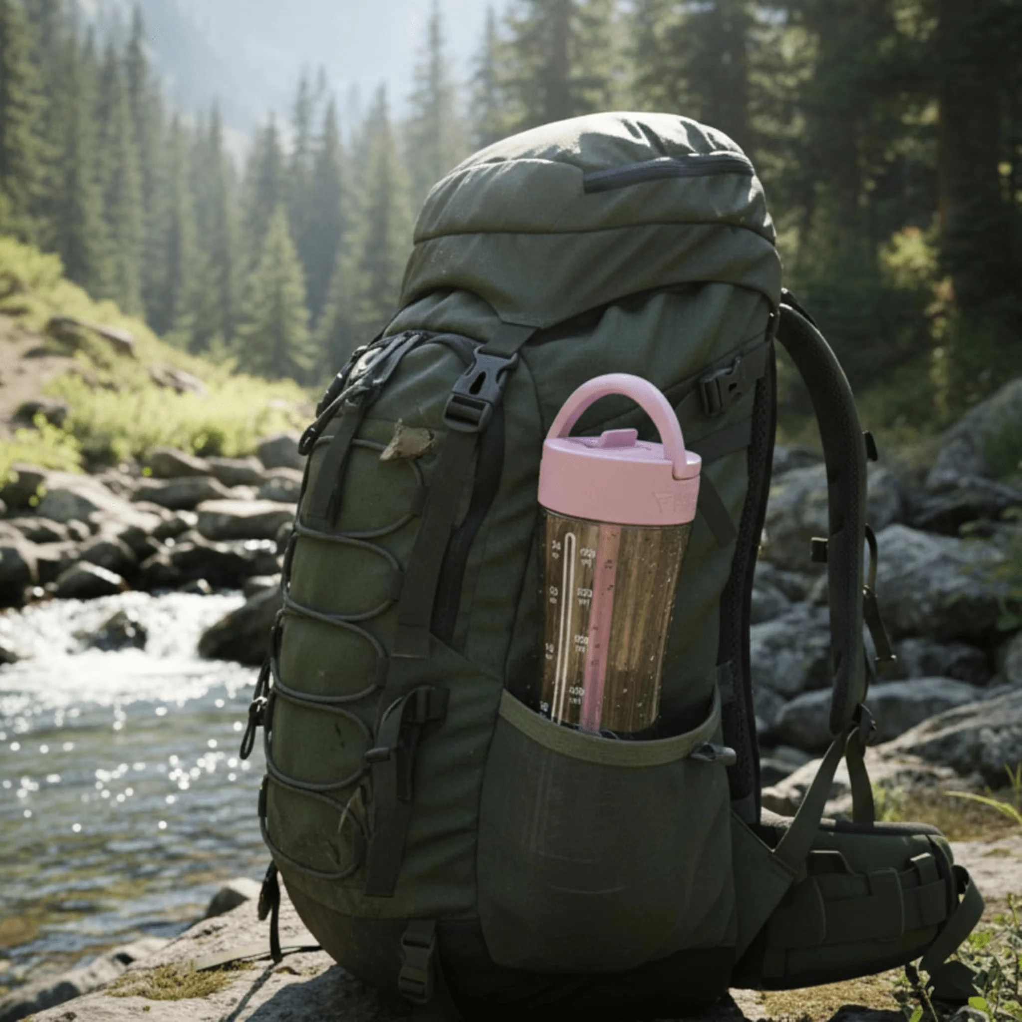 PerfectShaker LUMA Shaker Cup with Built In Straw, Ultra Premium Tritan Plastic, Leak-Proof, Shatter-Proof and Odor Resistant, 828ml - Image 9